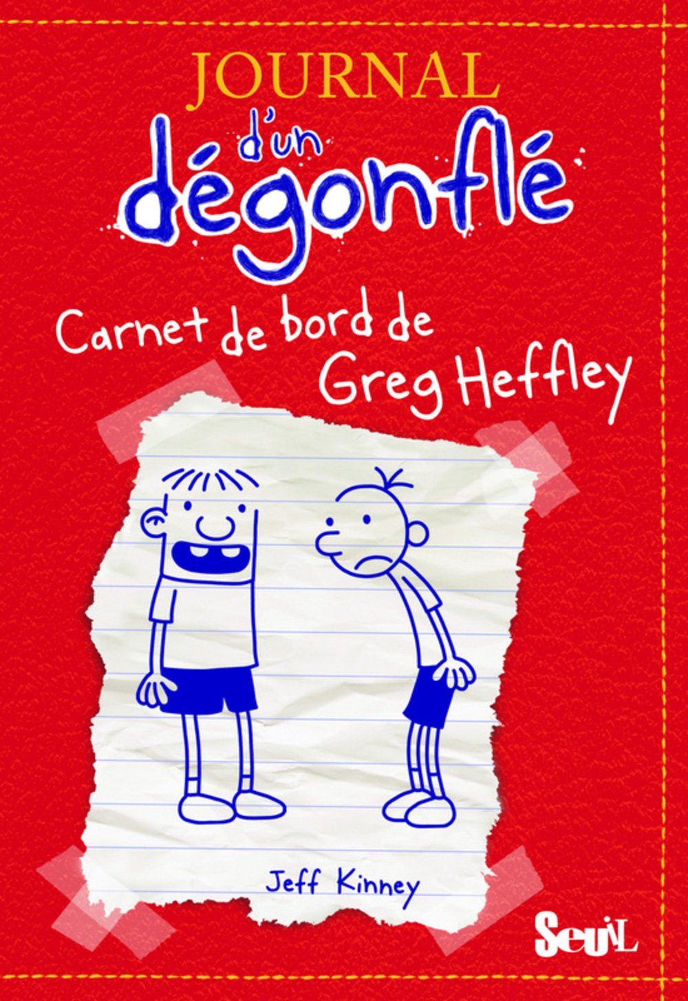 Journal d'un dégonflé : carnet de bord de Greg Heffley 9782020973564