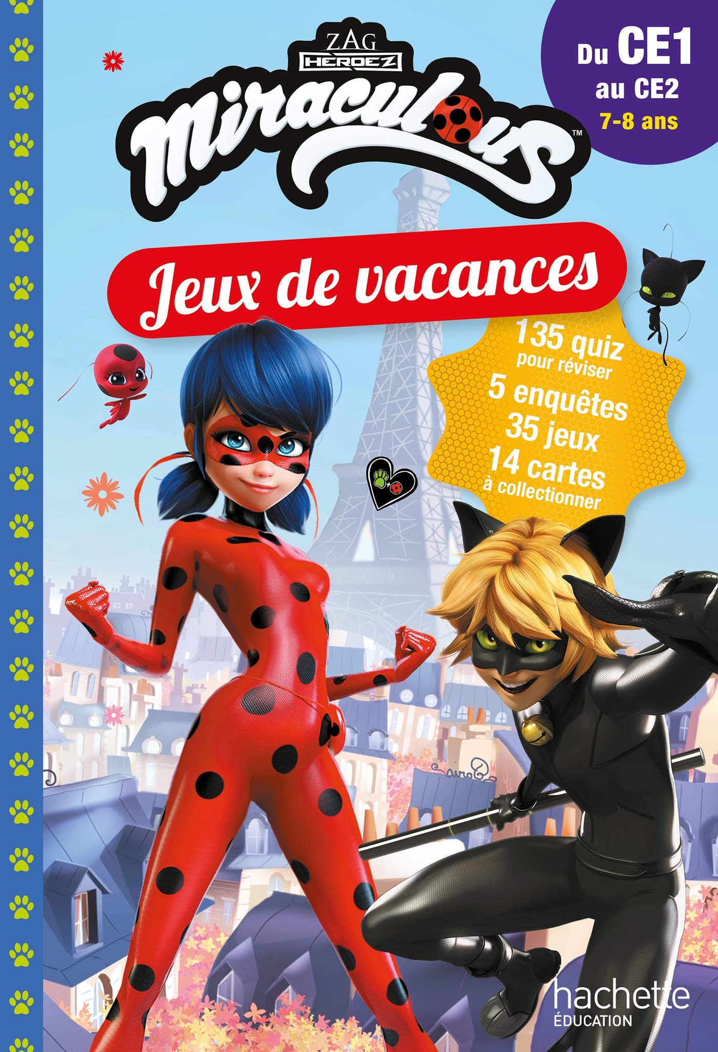 Miraculous - Jeux de vacances 2024 - Du CE1 au CE2 9782017865766