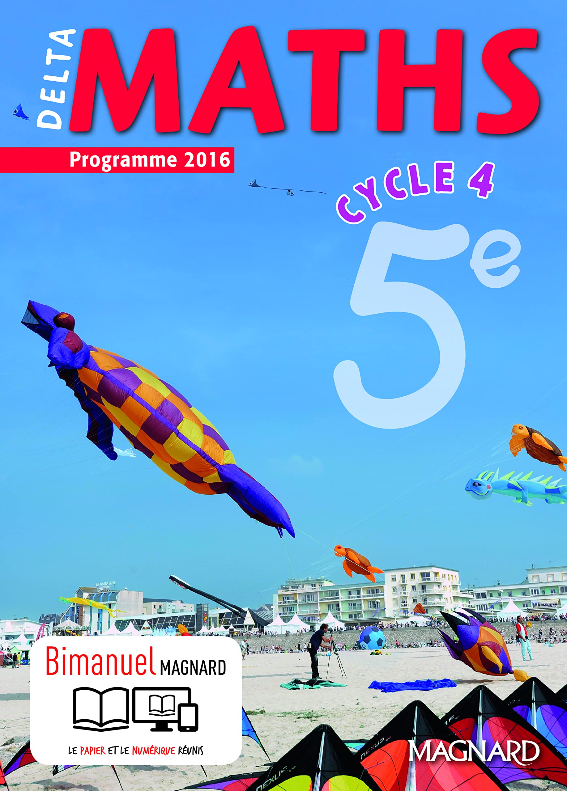 Delta maths 5e cycle 4 - Nouveau programme 2016 9782210104693