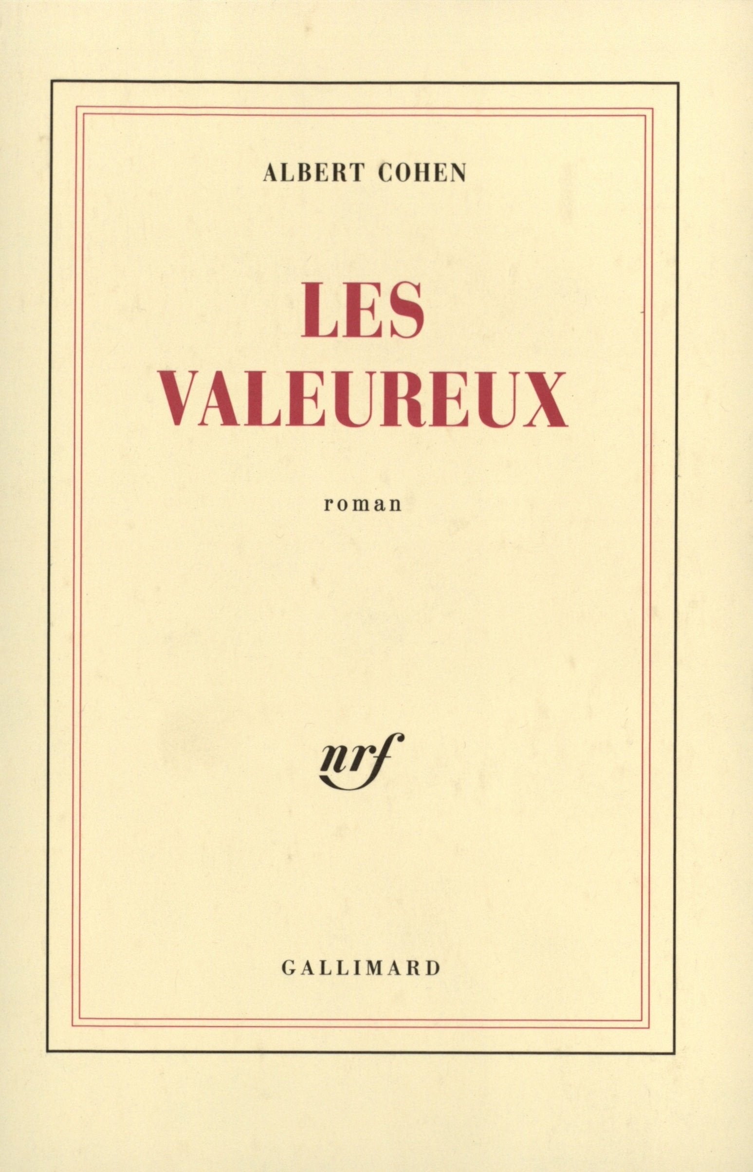 Les Valeureux 9782070269181