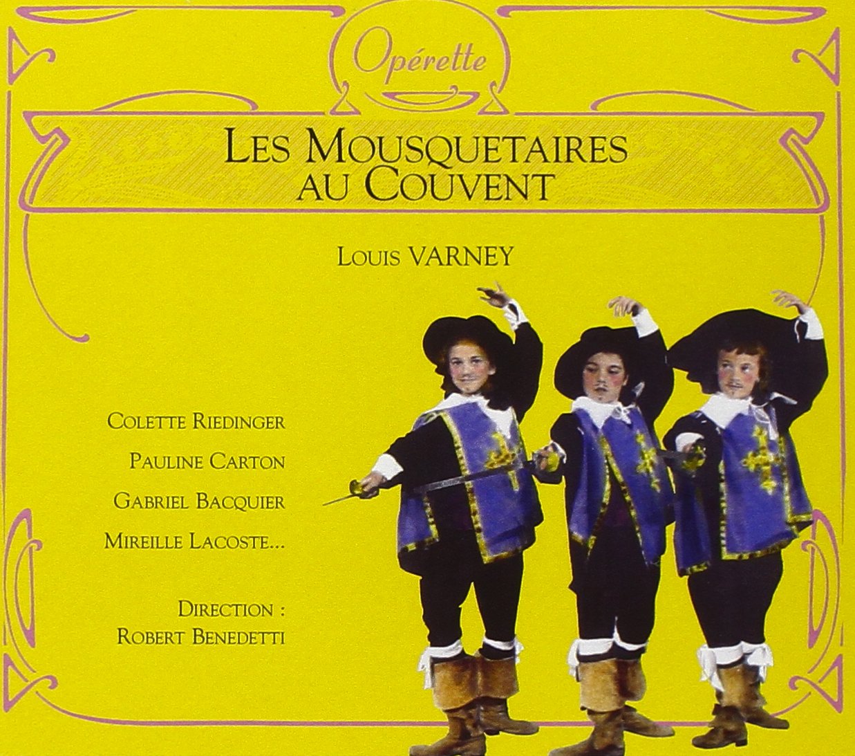 Les Mousquetaires au couvent (coll. opérette) 0028946587423