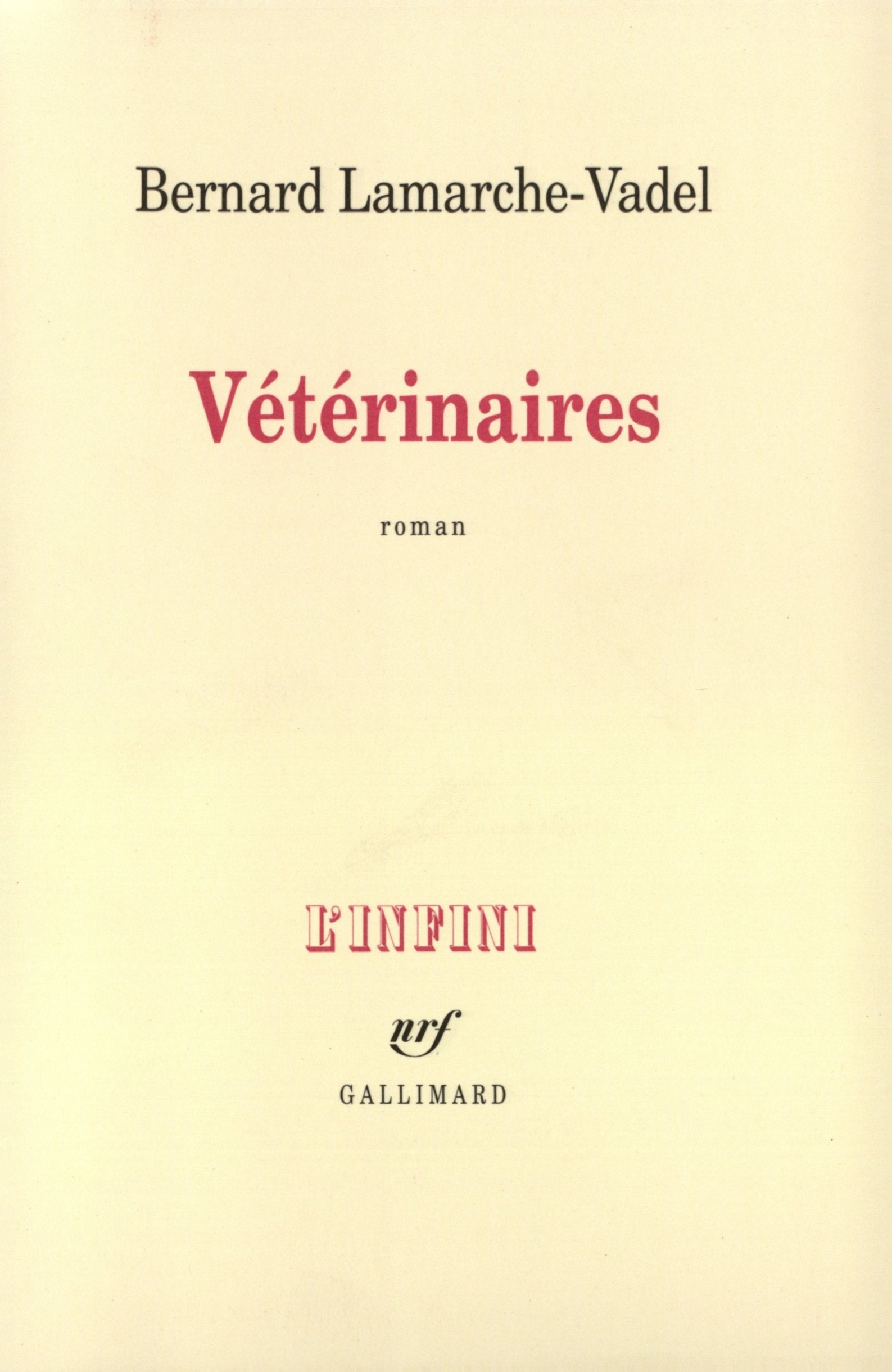 Vétérinaires 9782070729081