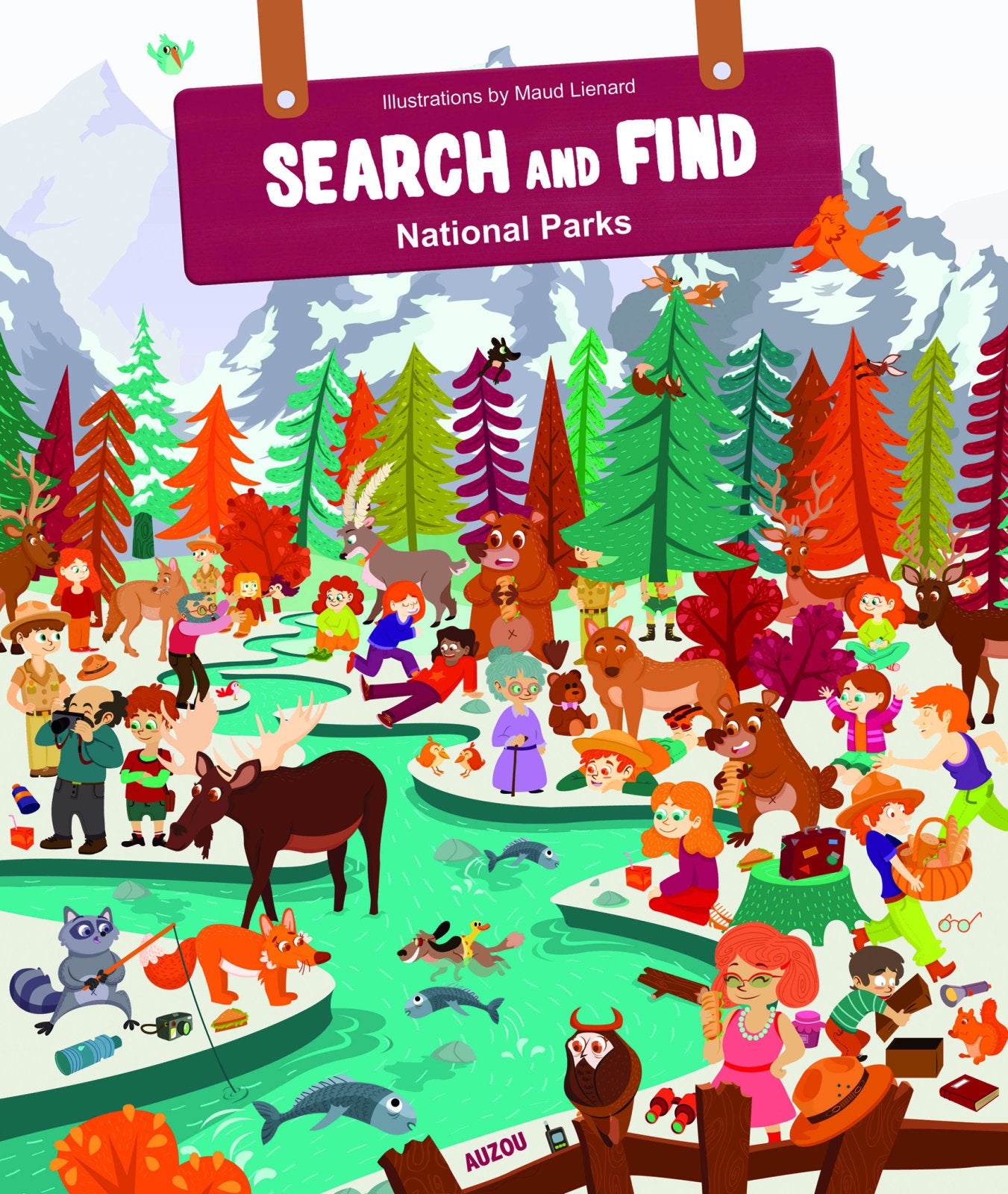 Search and Find National Parks 9782733827055