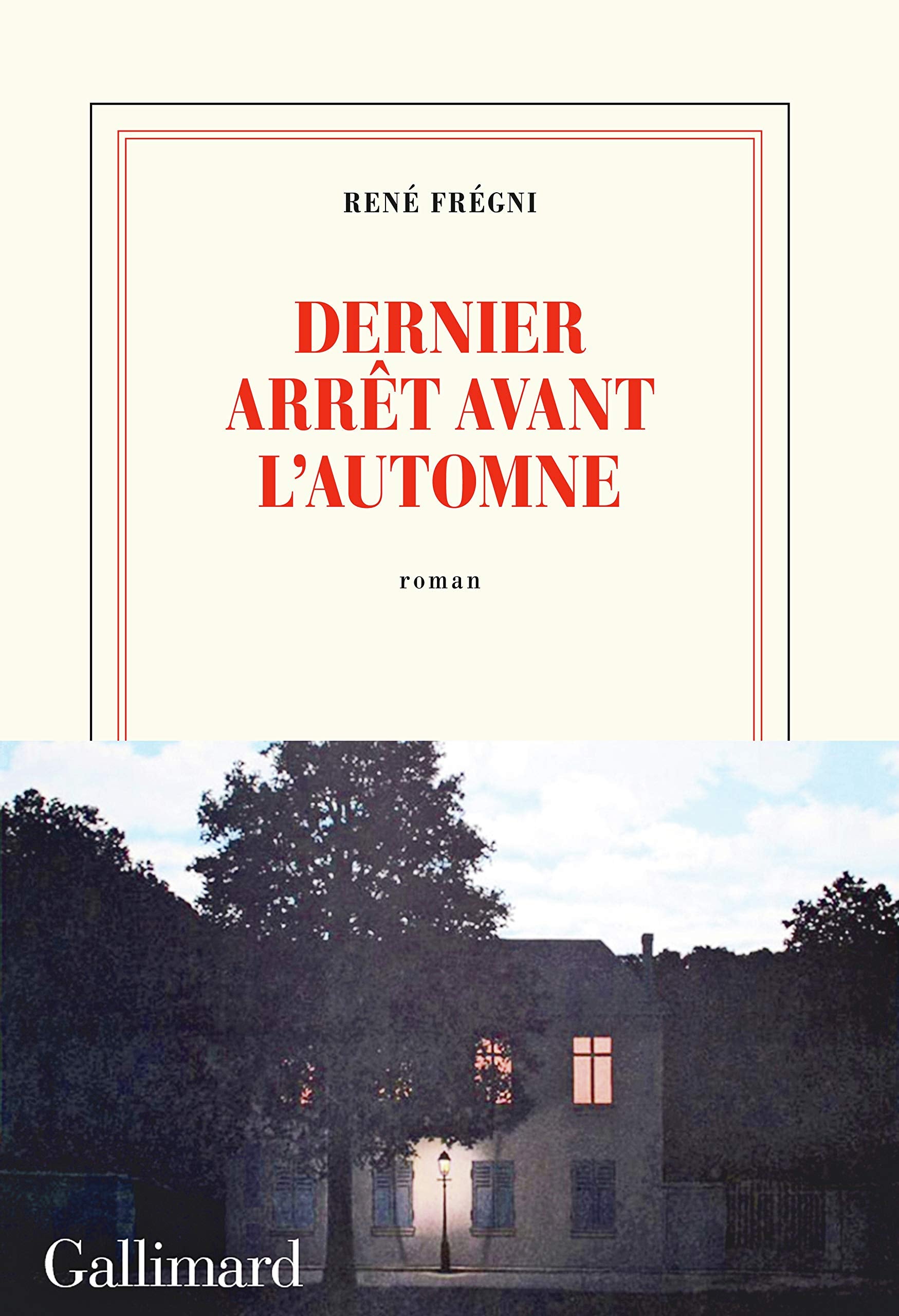 Dernier arrêt avant l'automne 9782072852749