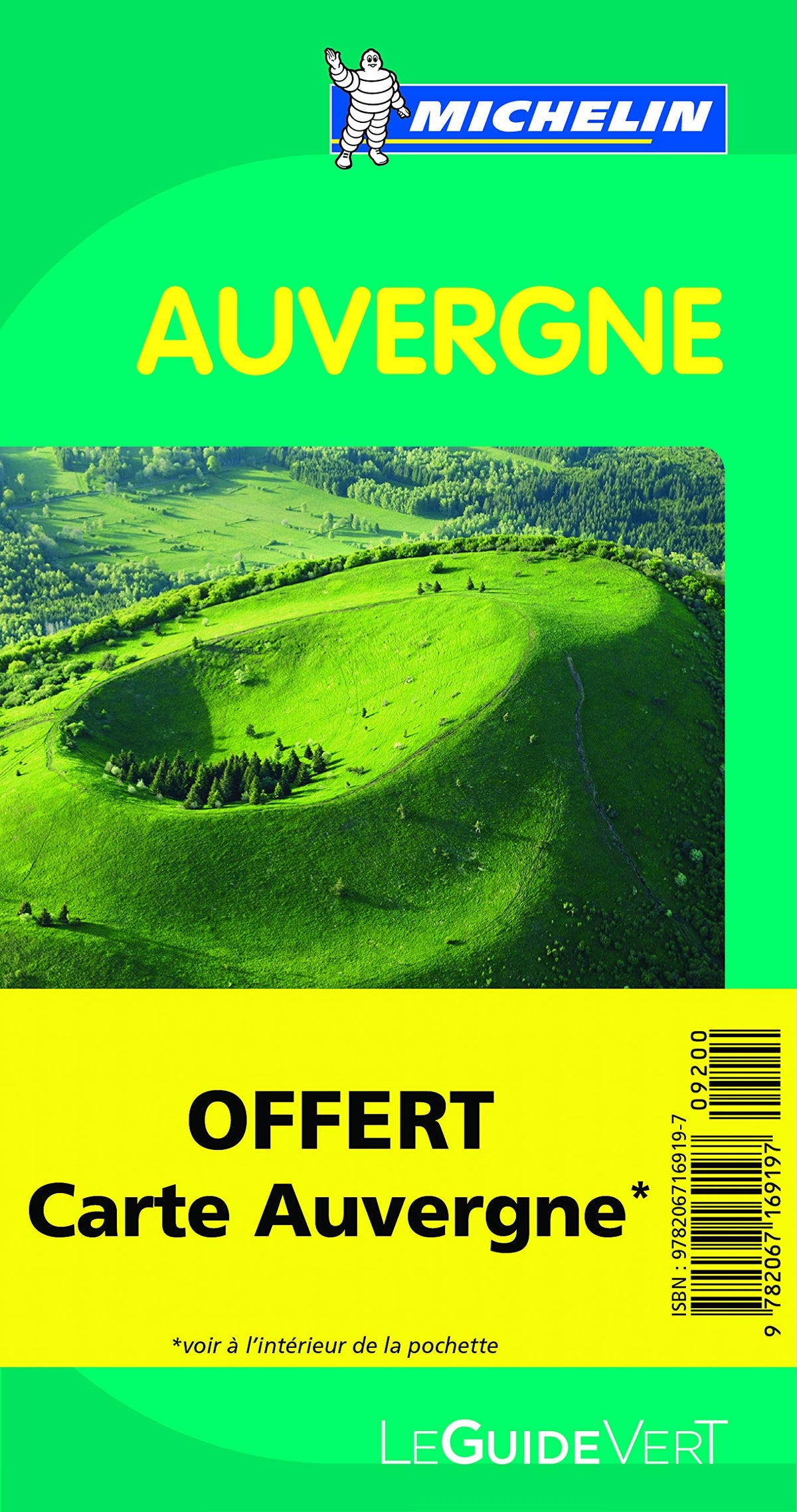 Guide Vert Auvergne 9782067169197