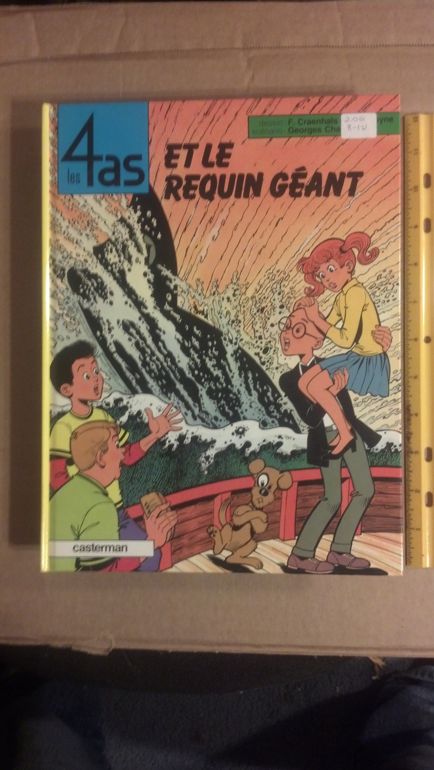 Les 4 as, tome 27 : Les 4 as et le requin géant 9782203315273