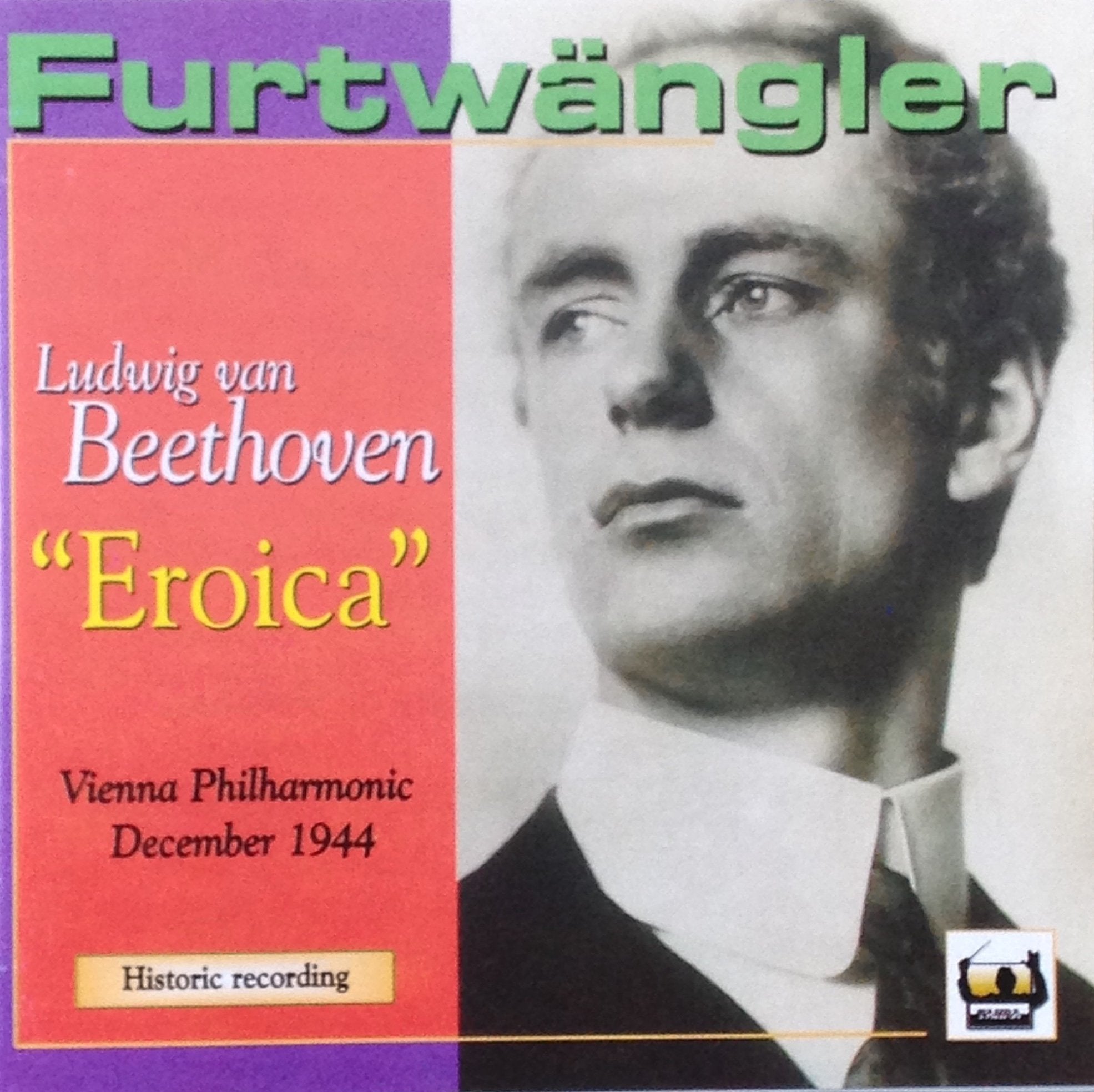 Furtwangler: Beethoven Symphony 3 "Eroica". Vienna Philharmonic December 1944 3504129103118
