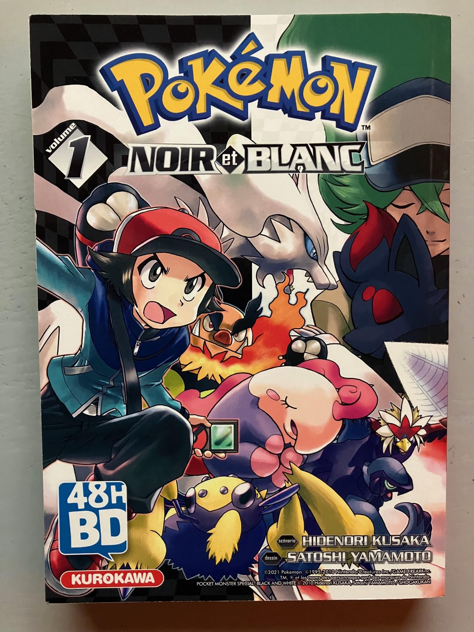 Pokémon Noir et Blanc - T1 - 48H BD (01) 9782380712193