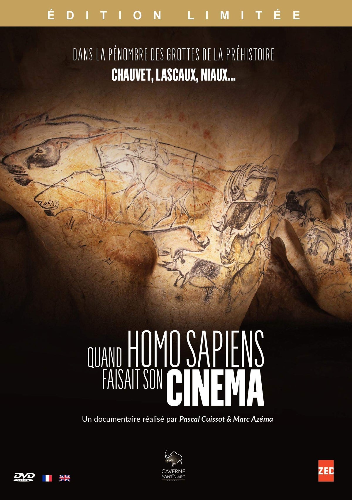 Quand Homo Sapiens faisait son cinéma : La grotte Chauvet [Édition Limitée] 3545020039557