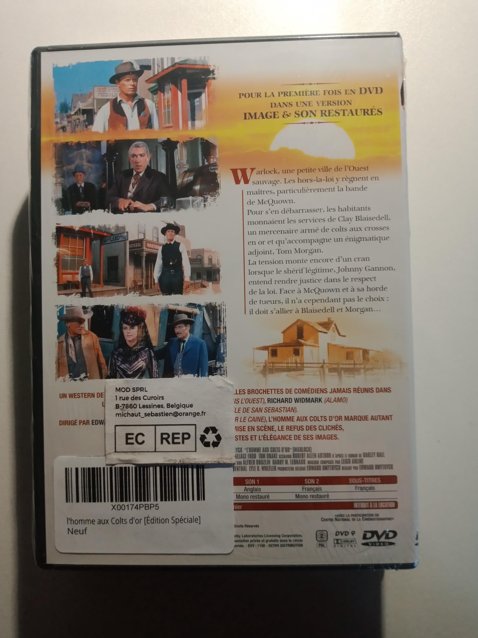 l'homme aux Colts d'or [Édition Spéciale] 3333297904063