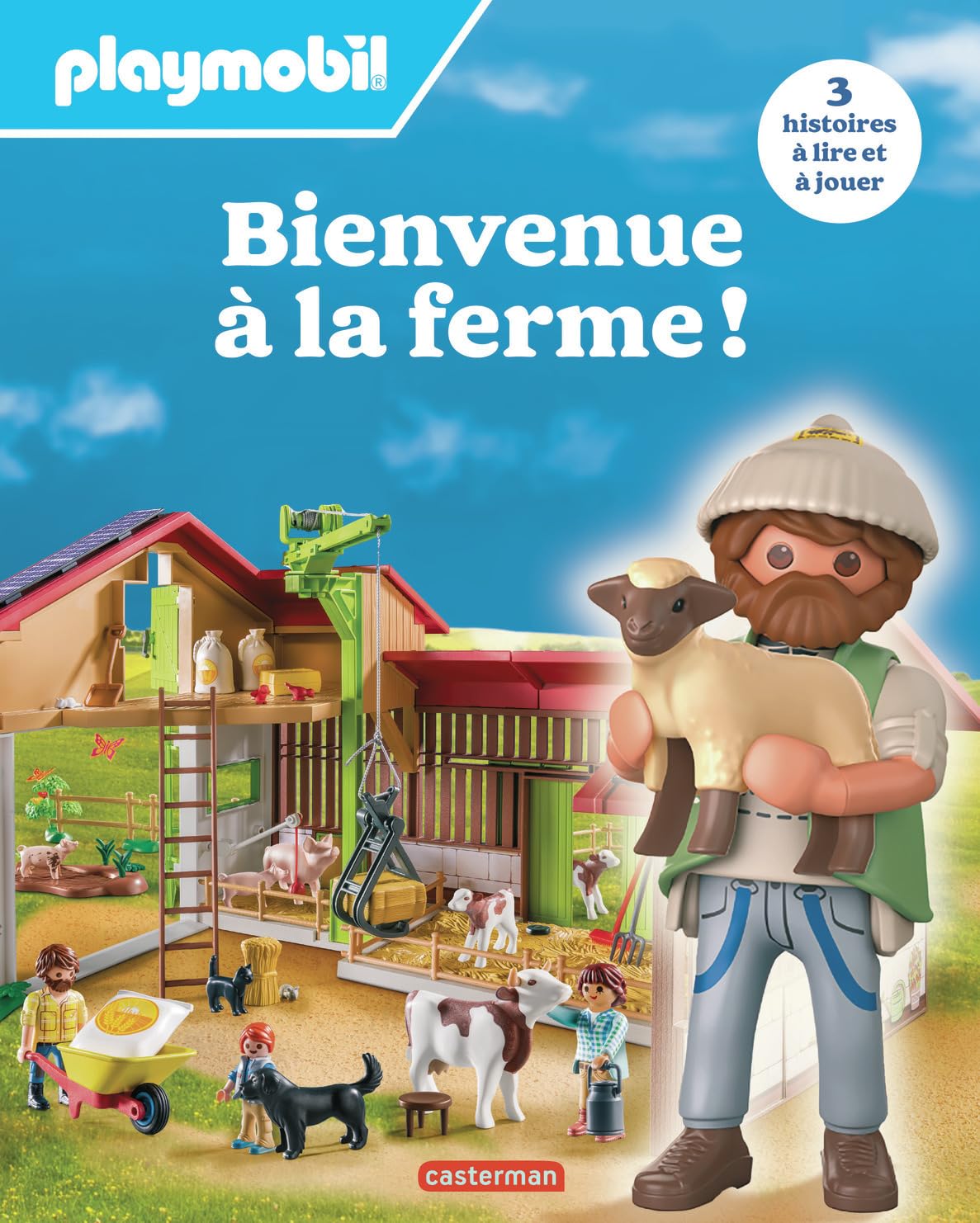 Playmobil - Bienvenue à la ferme !: 3 histoires à lire et à jouer 9782203289901