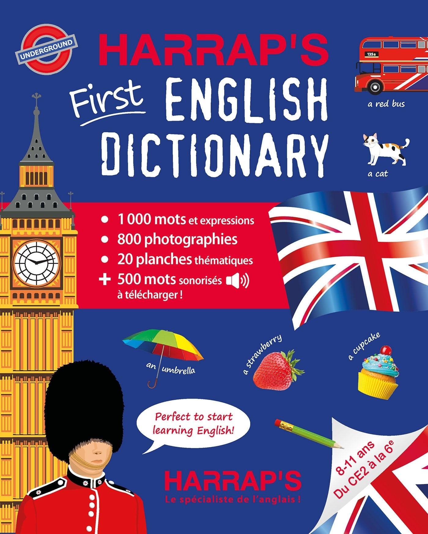 My first english dictionary 100 % audio 9782818705445