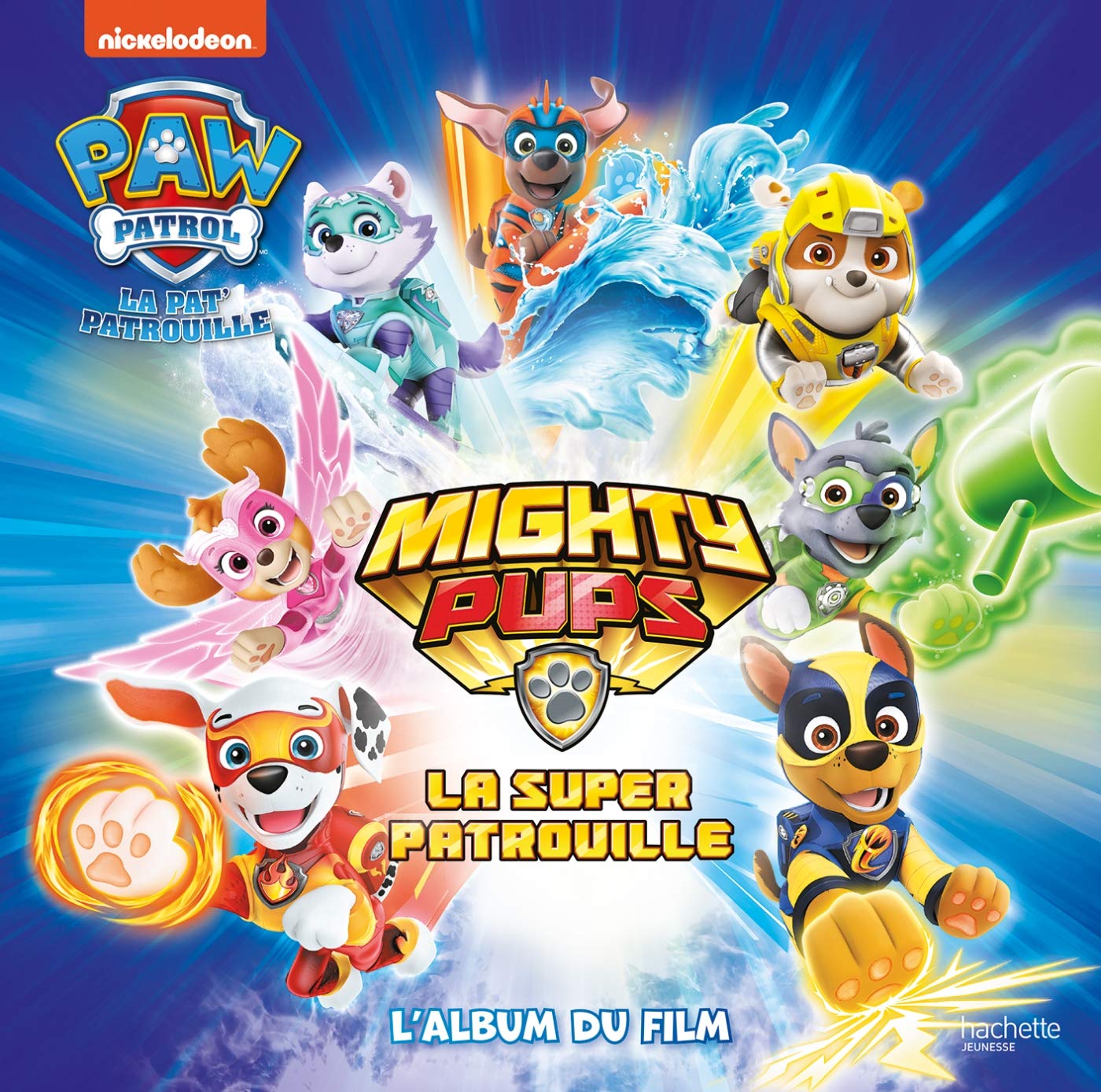 Pat' Patrouille - Grand album Mighty pups 9782012102569