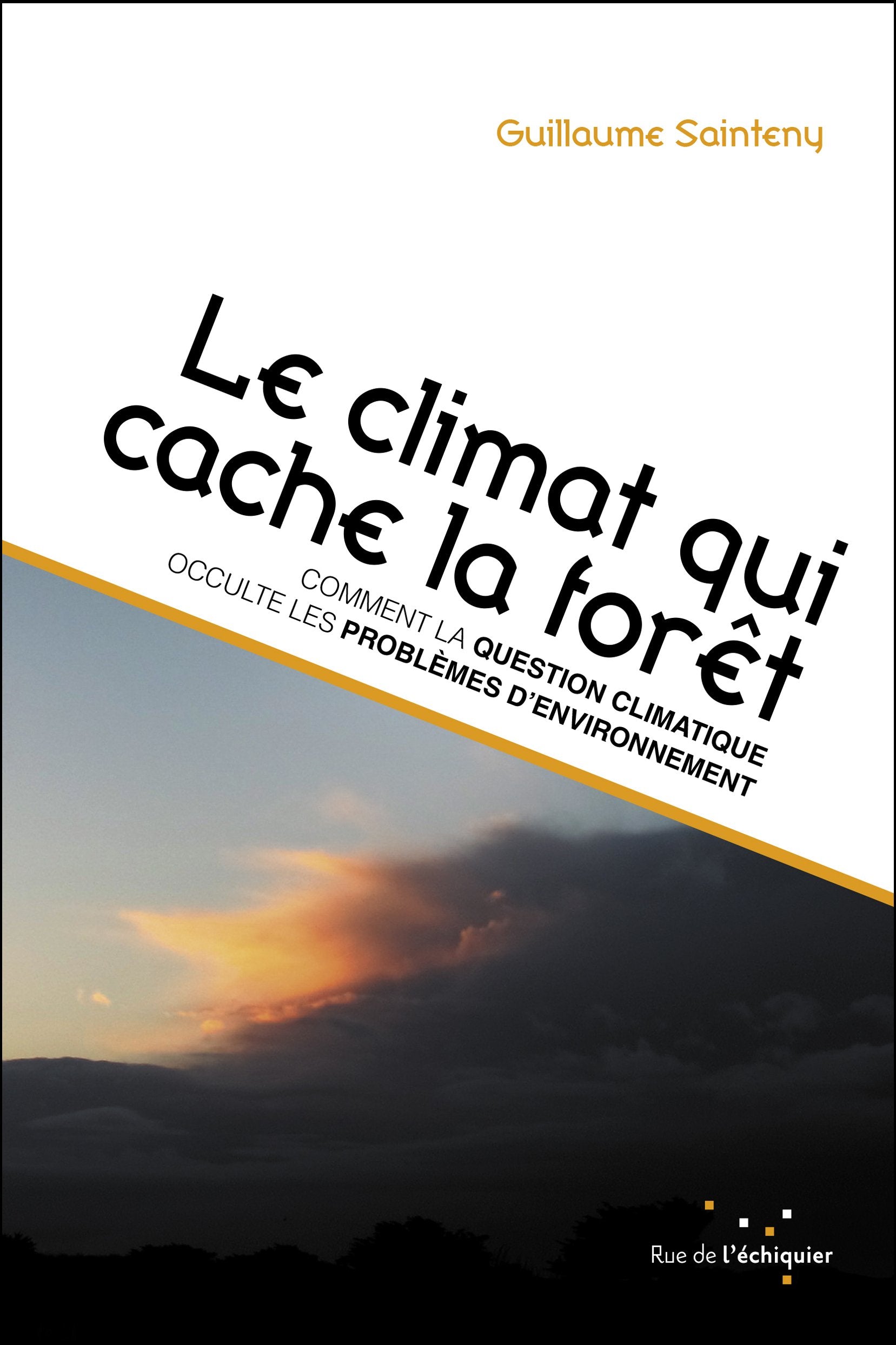 Le climat qui cache la forêt : comment la question climatique occulte les problèmes d'environnement 9782917770979