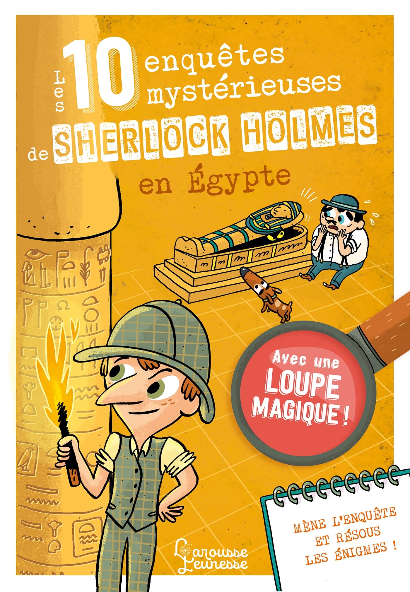 Les 10 enquêtes mystérieuses de Sherlock Holmes en Égypte 9782036022393