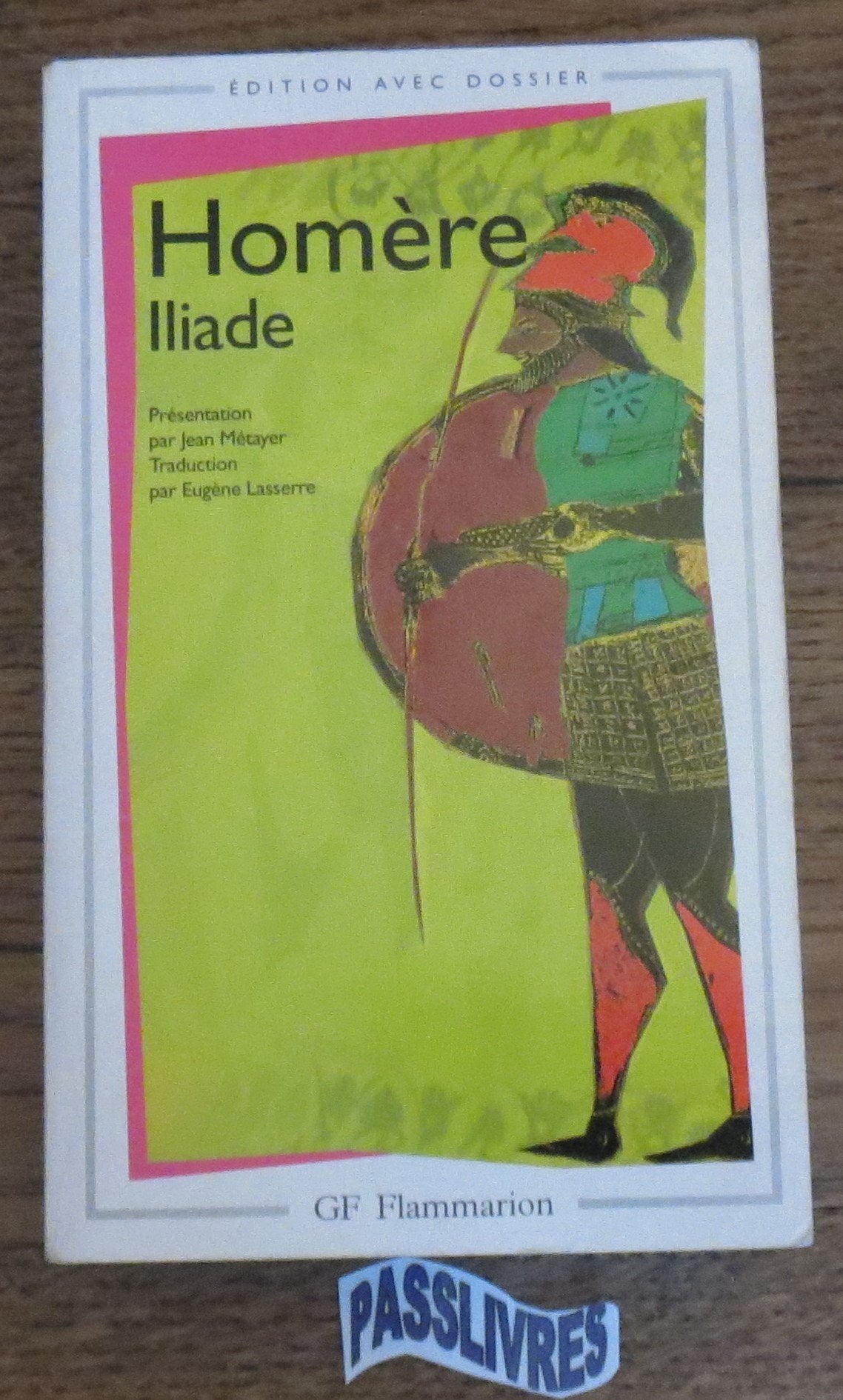 L'Iliade (nouvelle couverture) 9782080711243