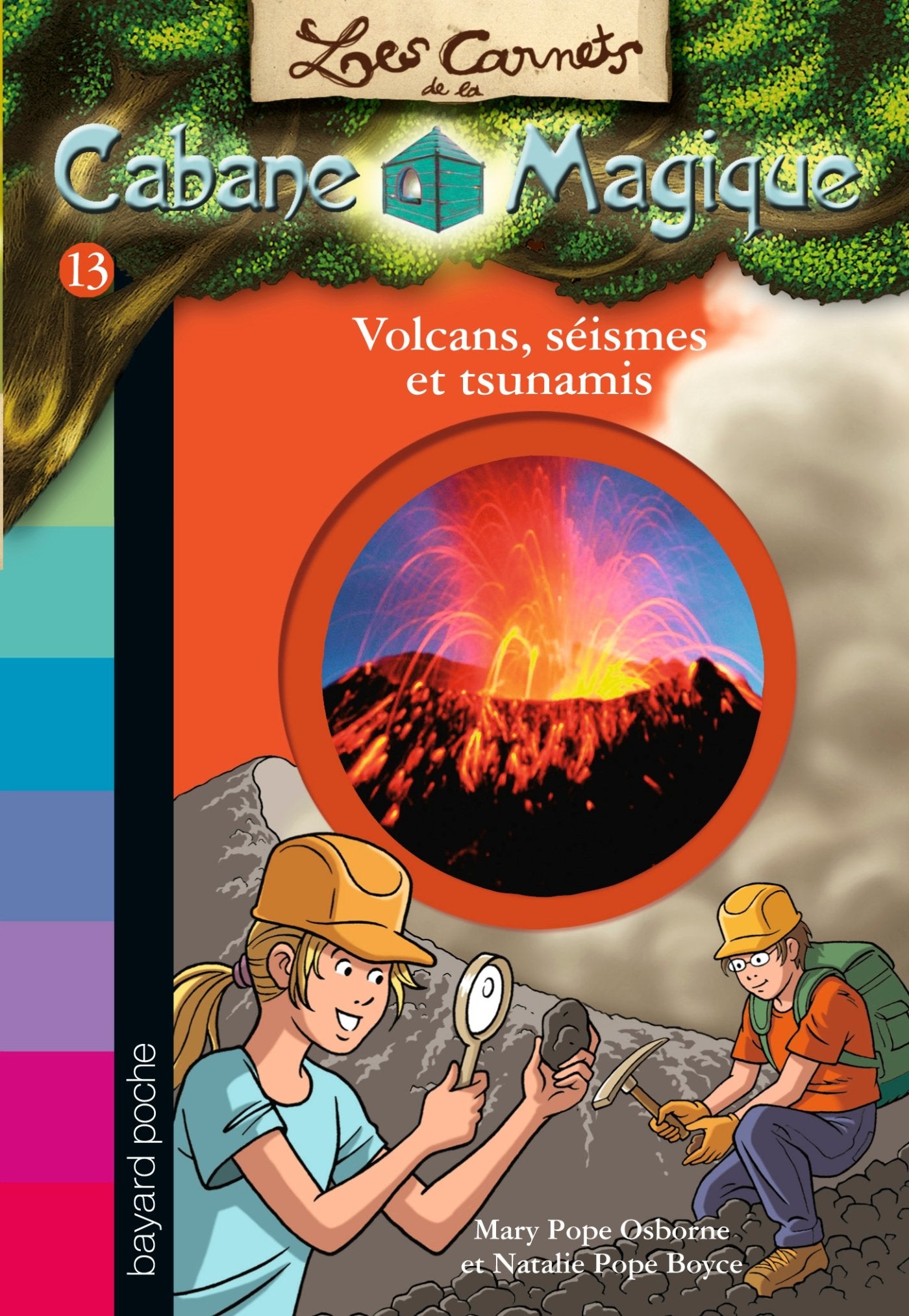 Les Carnets de la Cabane Magique : Volcans, séismes et tsunamis 9782747043014