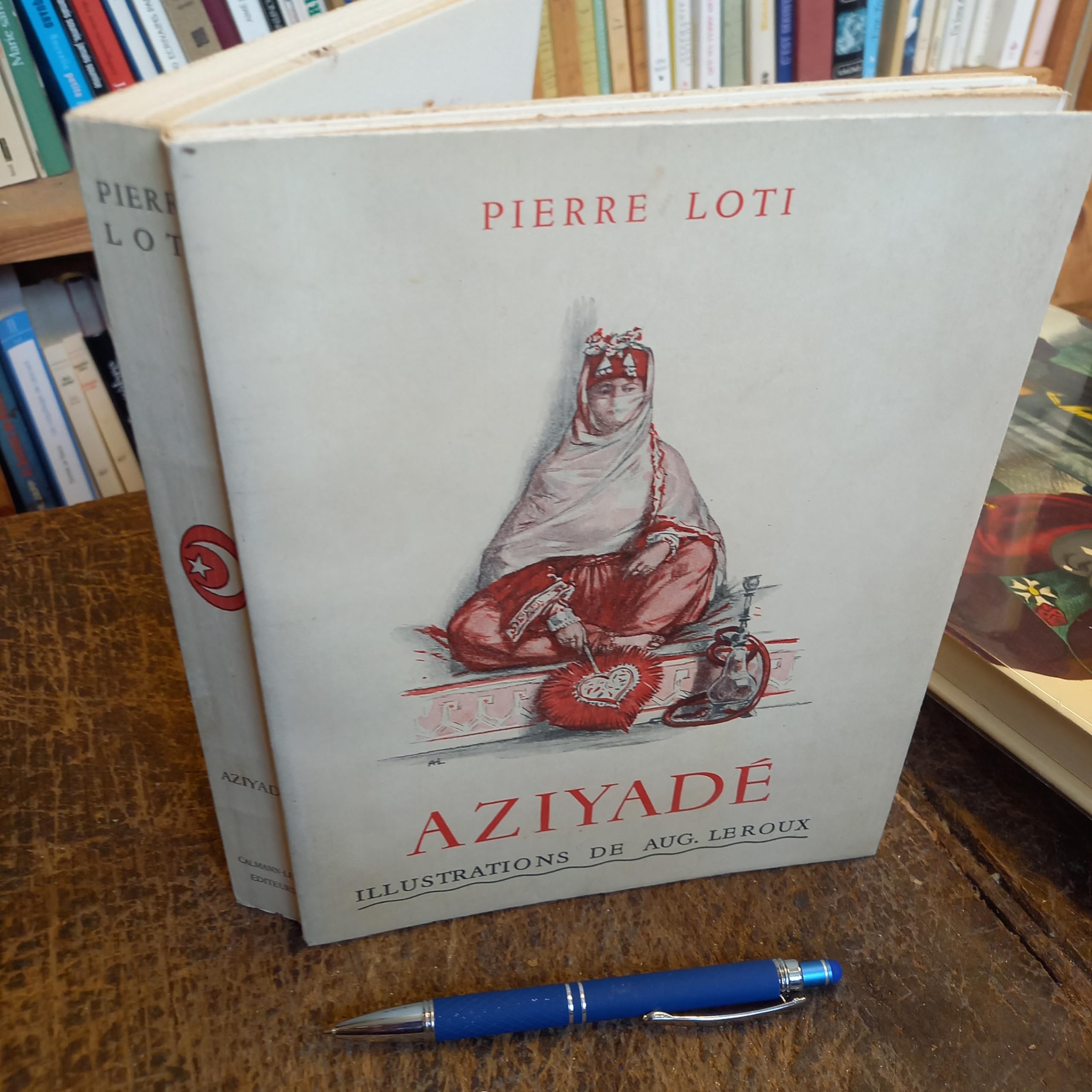 Aziyadé Pierre Loti illustrations de Leroux tirage limité - calmann Lévy éditeurs - 1936 - 