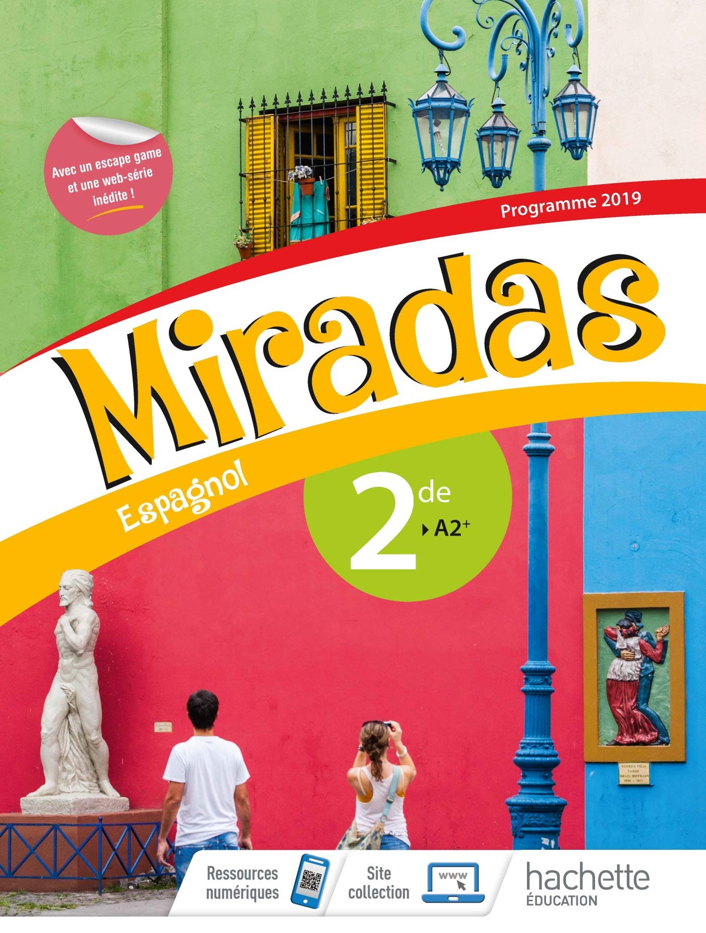 Miradas 2nde - Livre Élève - Ed. 2019 9782013235990