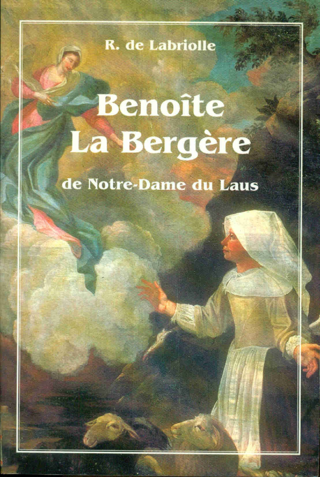 Benoite la bergère de notre-dame du laus. 