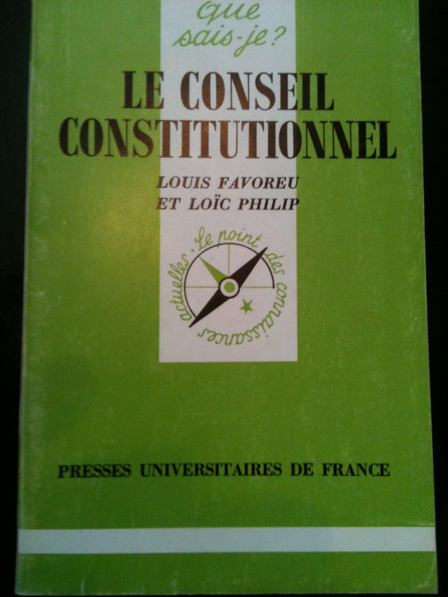 Le Conseil constitutionnel 9782130417811