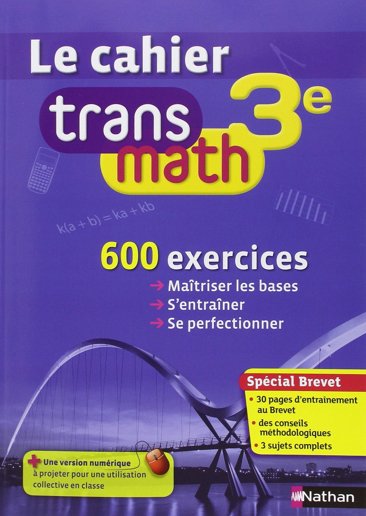 Le Cahier Transmath 3e 9782091719610