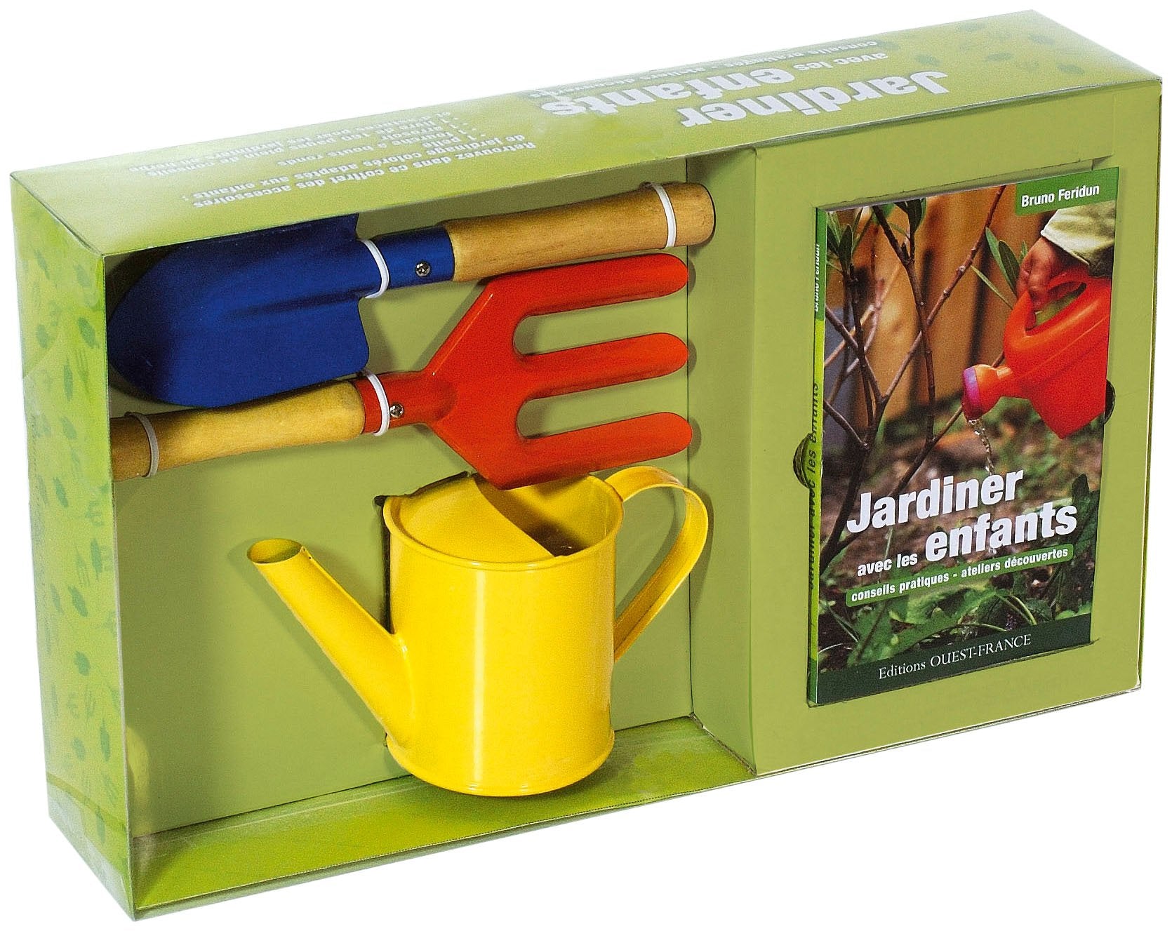 COFFRET JARDINER AVEC LES ENFANTS 9782737350733