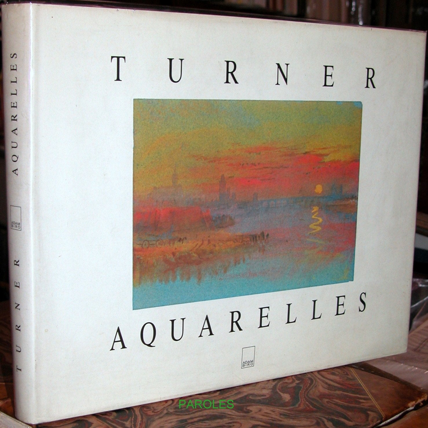 Turner, aquarelles 9782876600027