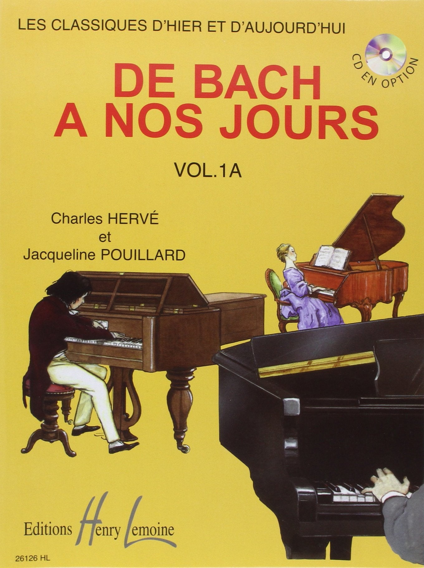 De Bach à nos jours Volume 1A 9990051273052