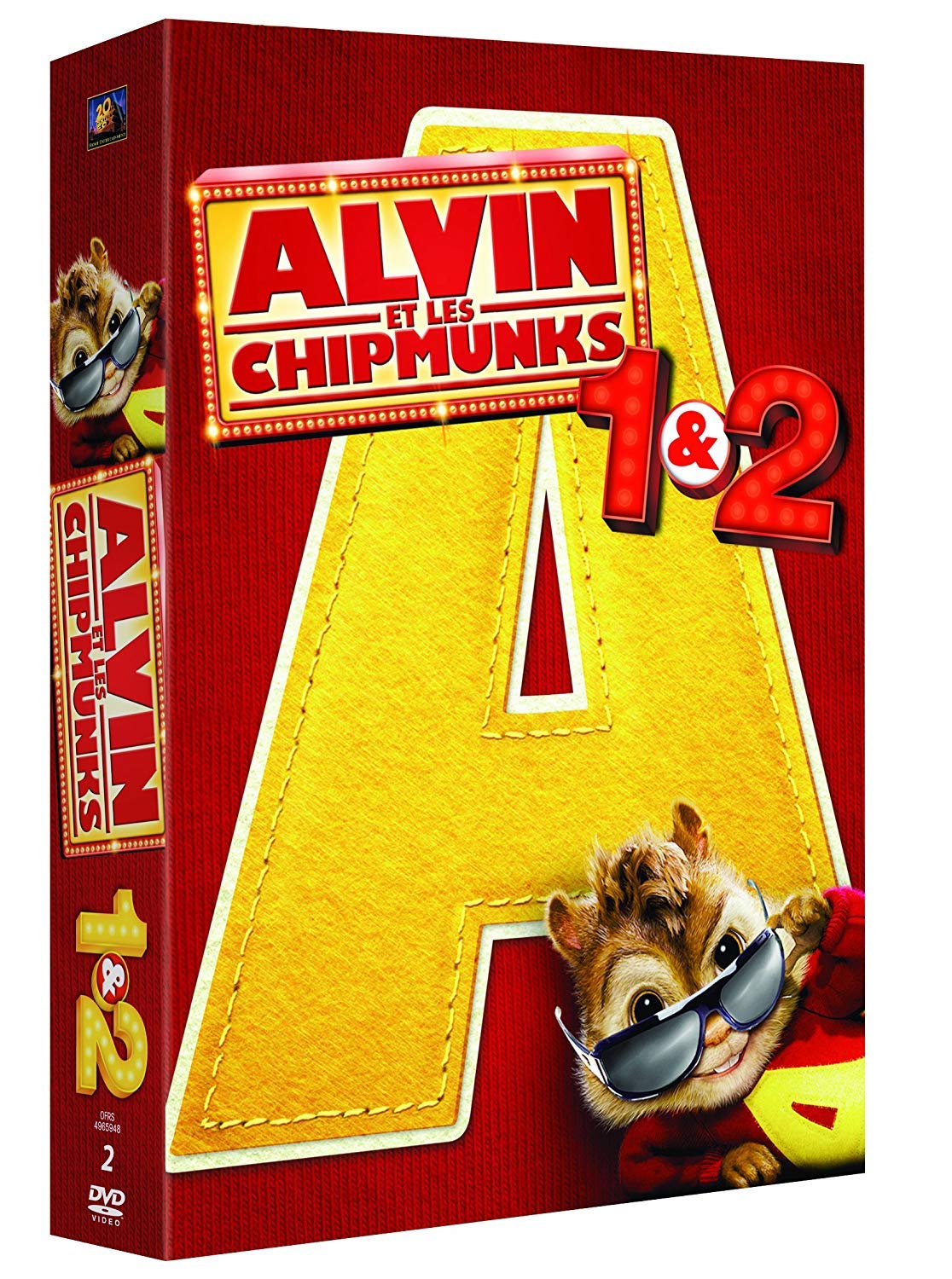 Alvin et Les Chipmunks 1 & 2 [Pack 2 Films] 3344428051891