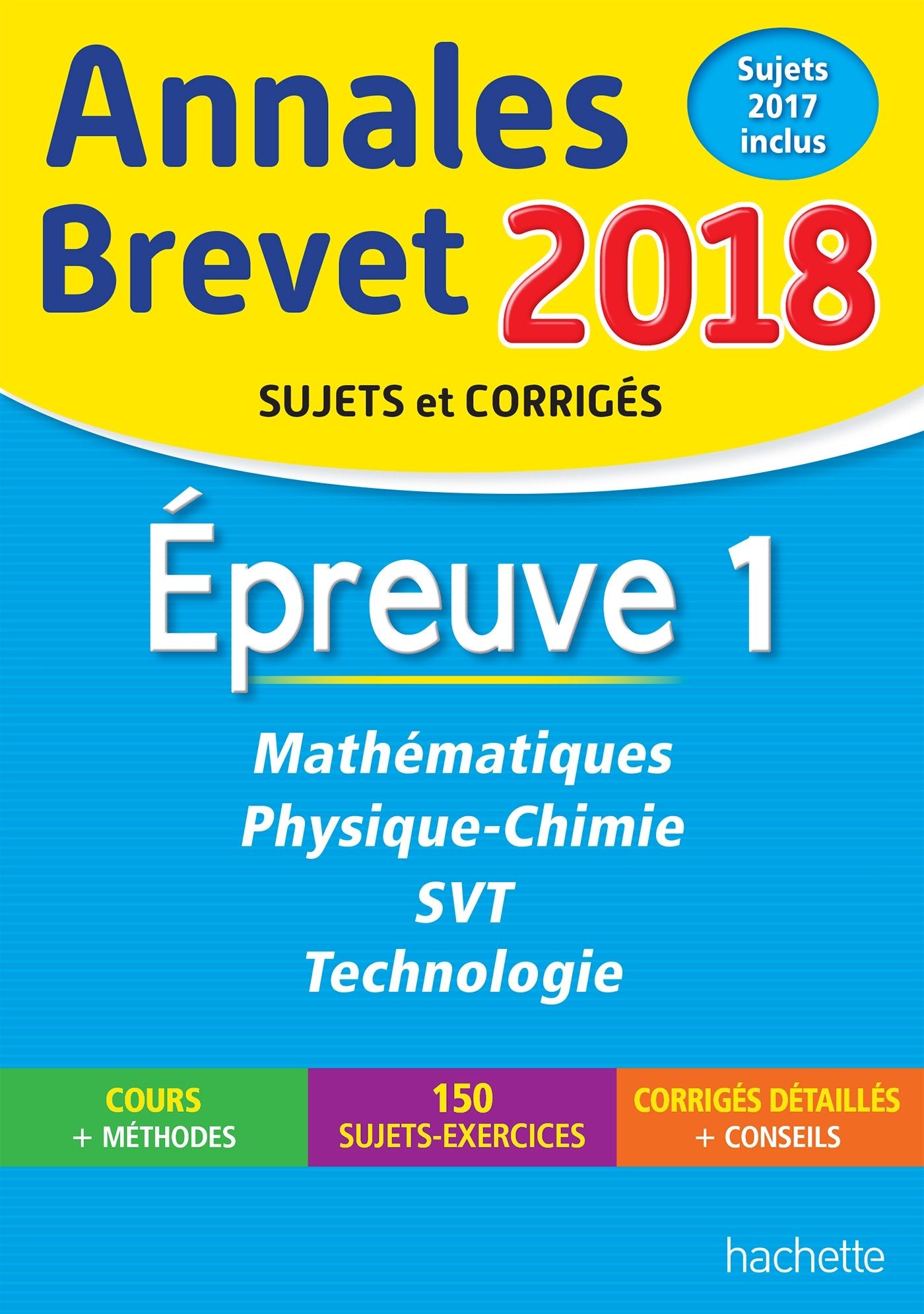 Mathématiques, Physique-chimie, SVT, Technologie 9782017013044