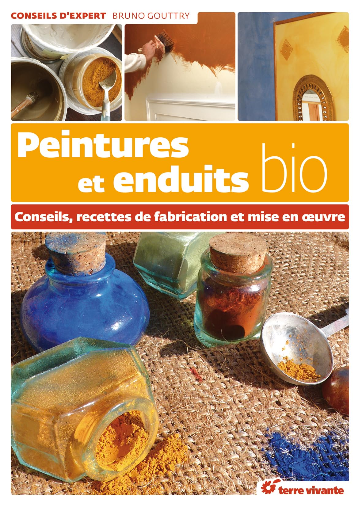 Peintures et enduits bio: Conseils de choix, recettes et mise en oeuvre 9782914717922