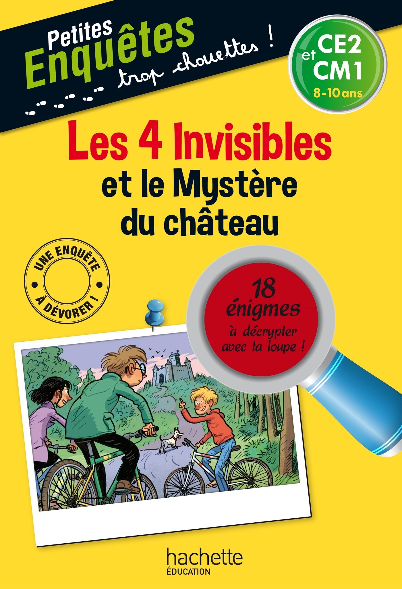 Les 4 invisibles et le Mystère du château - CE2 et CM1 - Cahier de vacances 9782011701053