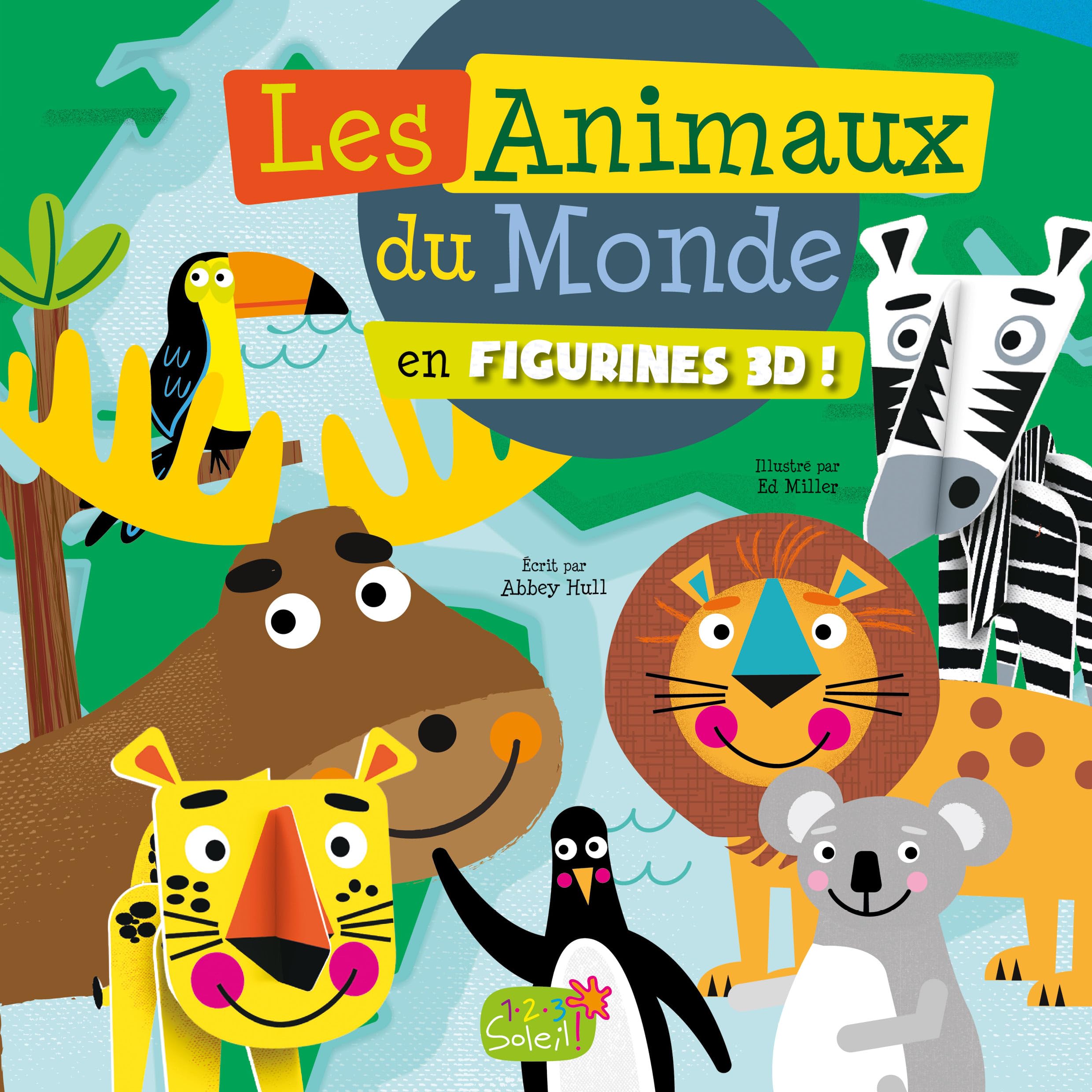 LES ANIMAUX DU MONDE (EN FIGURINES CARTON 3D) 9782359902228