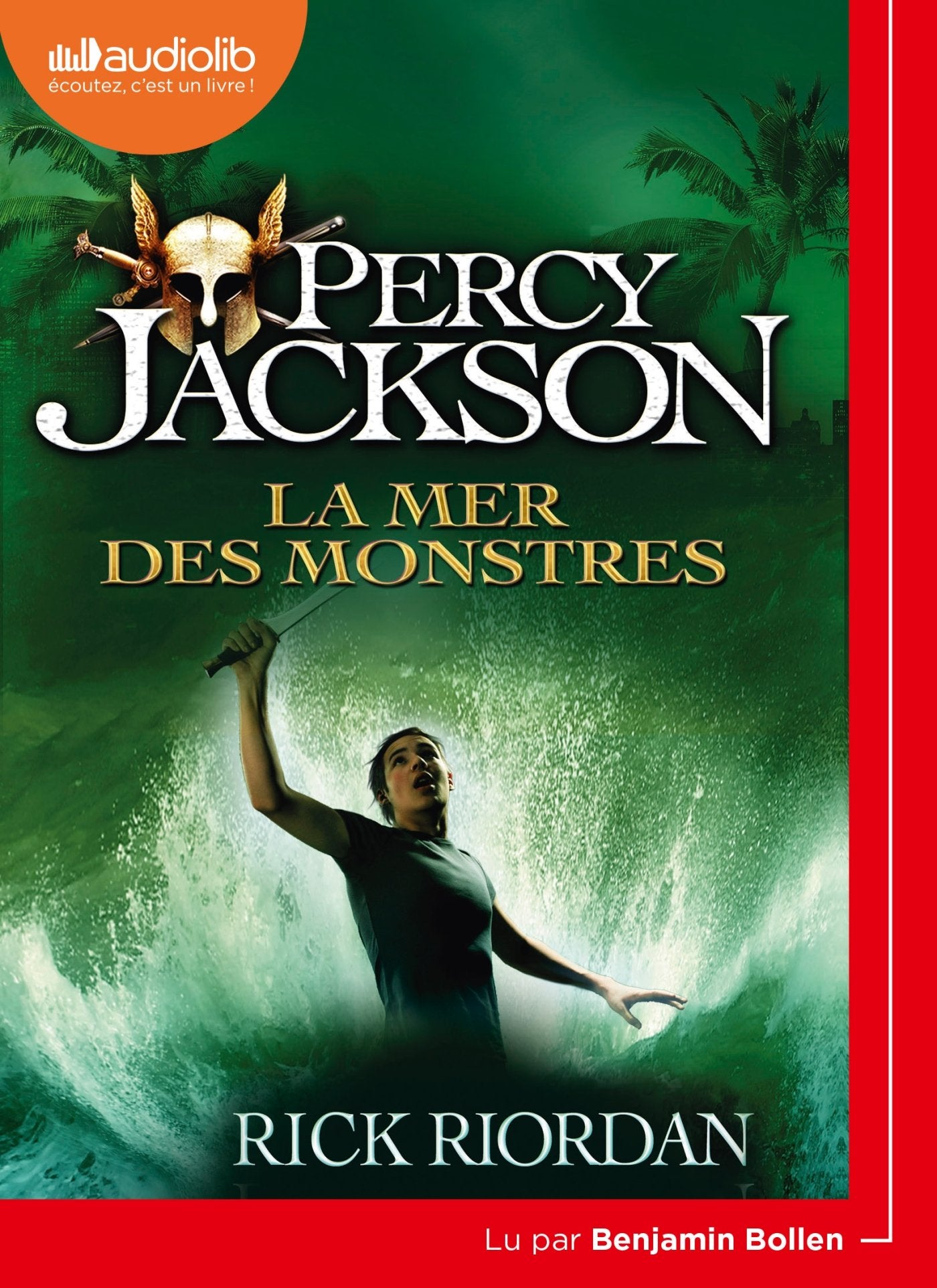 Percy Jackson 2 - La Mer des monstres: Livre audio 1 CD MP3 9782367623207