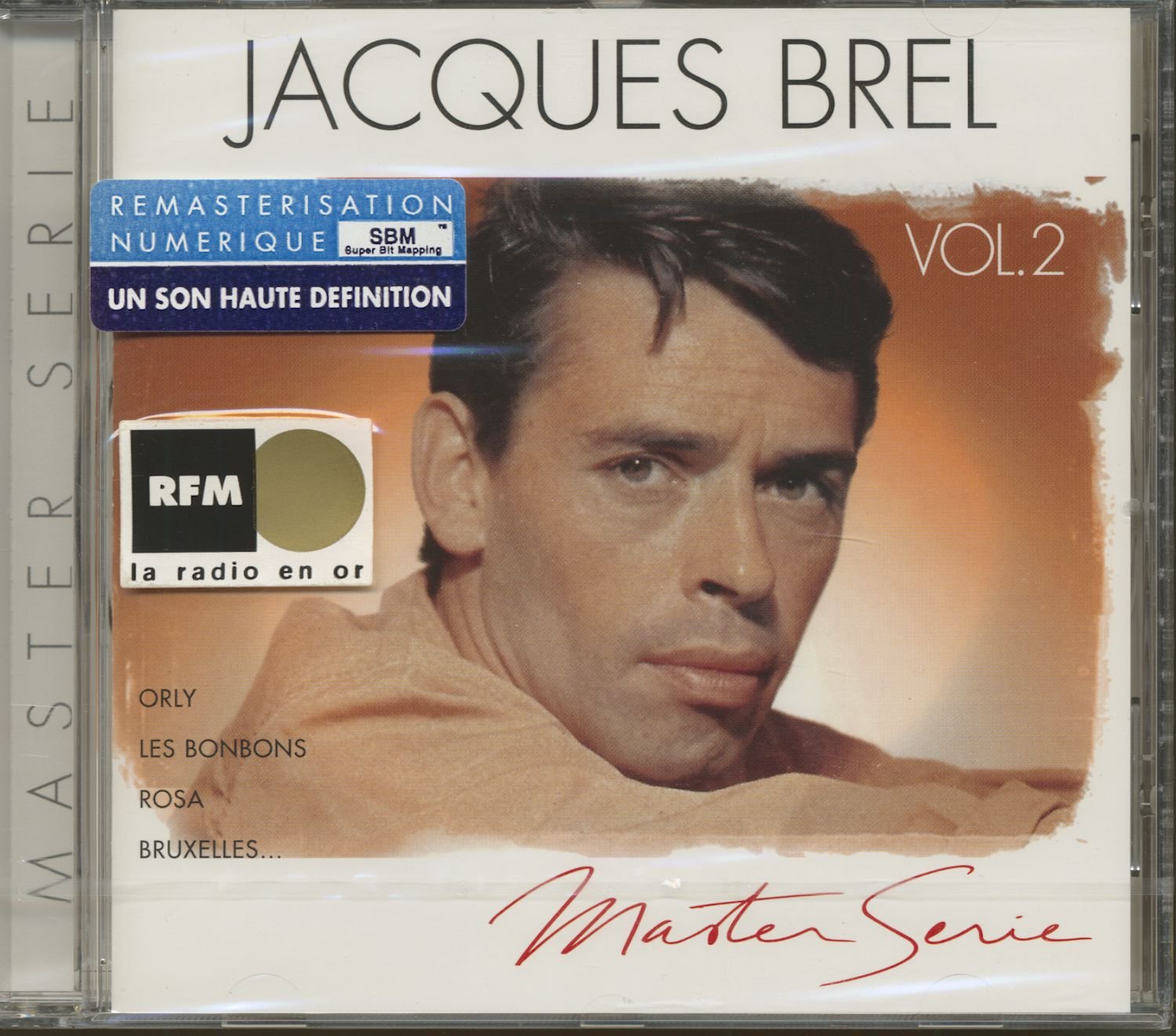 Master Serie : Jacques Brel Vol. 2 - Edition remasterisée avec livret 0042284365727