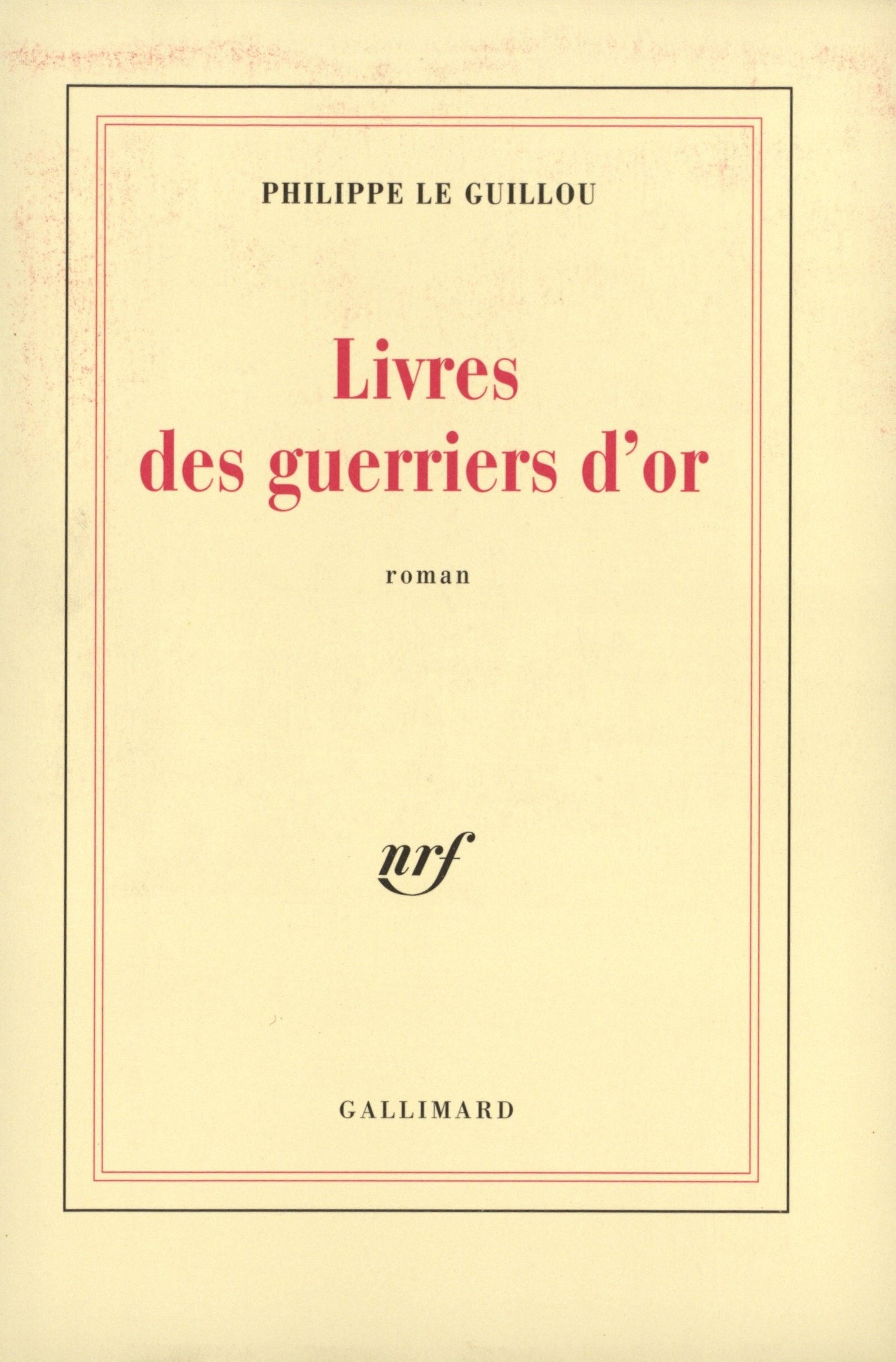Livres des guerriers d'or 9782070738755