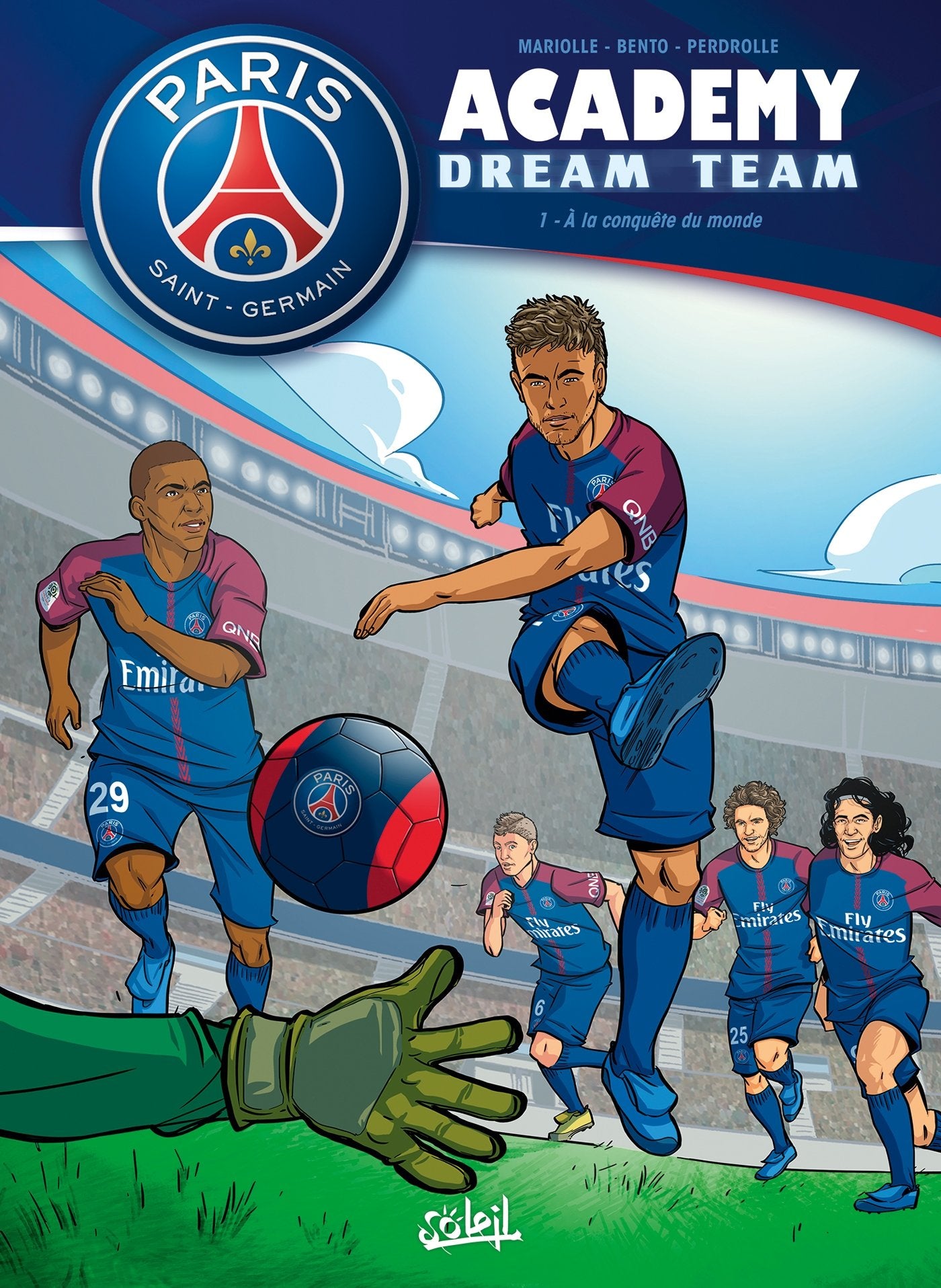 PSG Academy dream team - tome 01 A la conquête du monde (1) 9782302070097