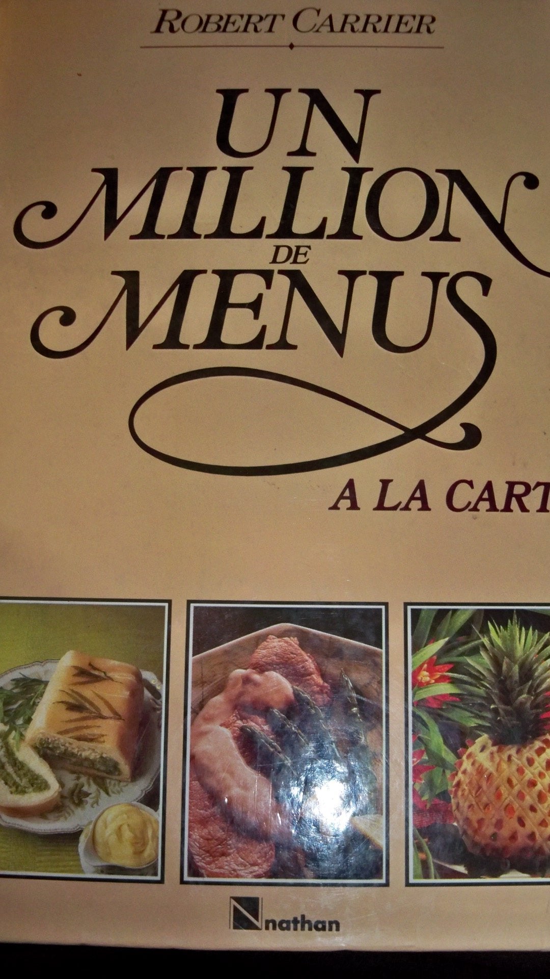 Un million de menus a la carte 9782092935071