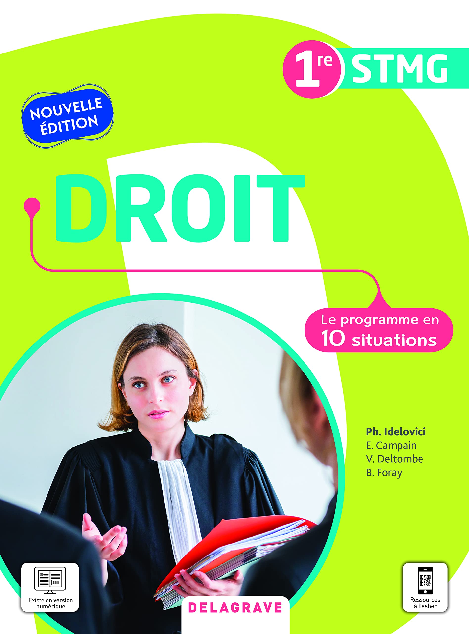 Droit 1re STMG (2021) - Pochette élève 9782206309095