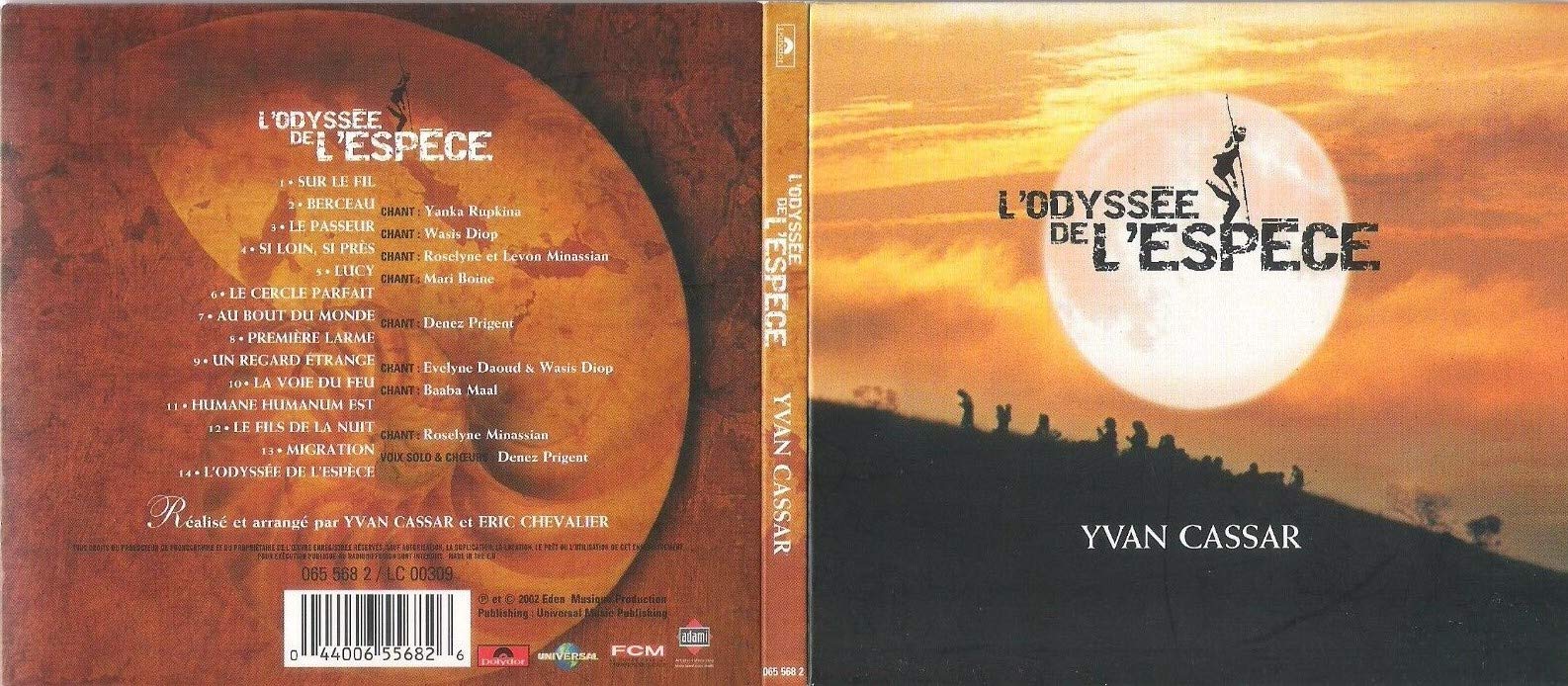 Odyssee De L'espece [Import] 0044006556826