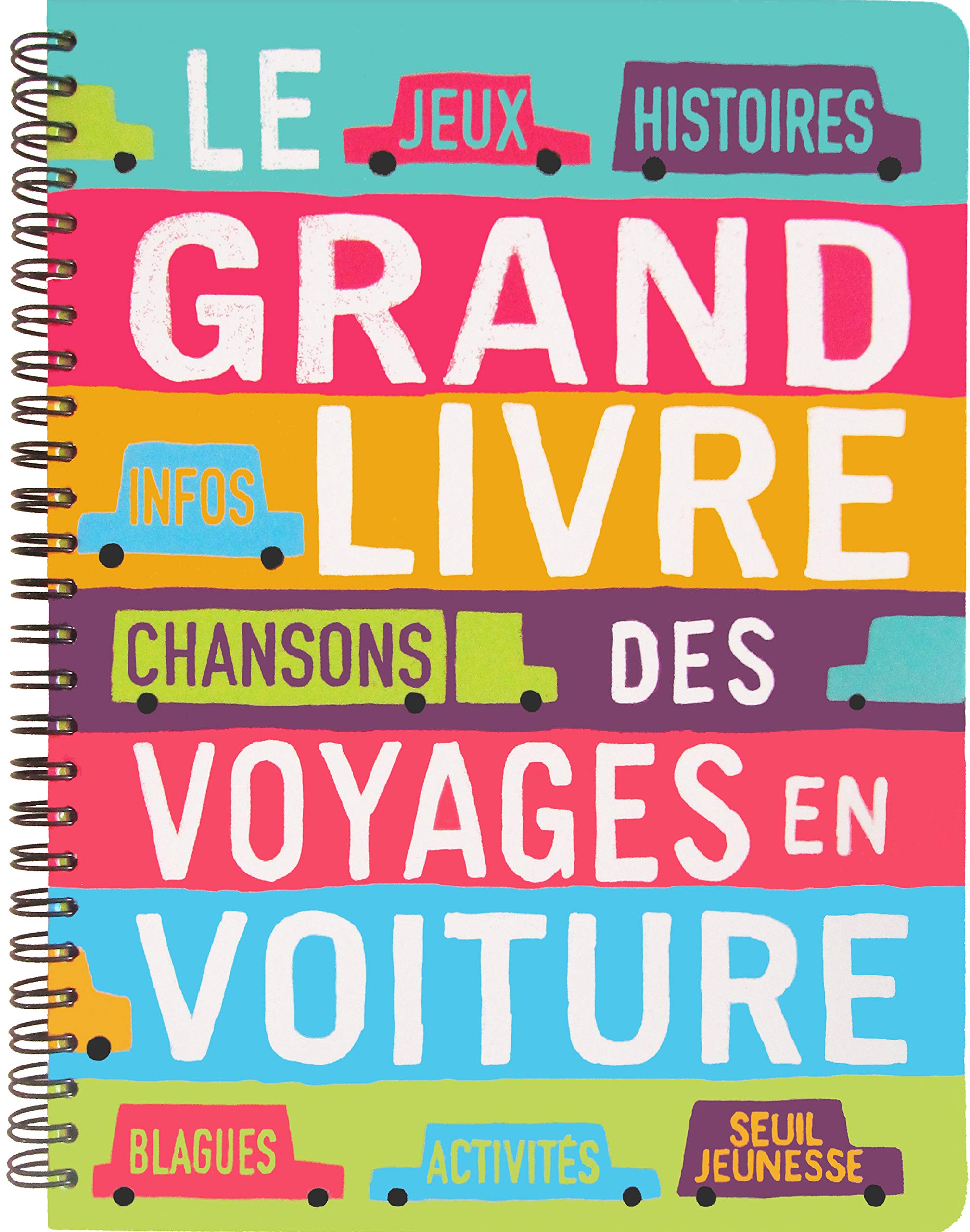 Le Grand livre des voyages en voiture 9791023502398
