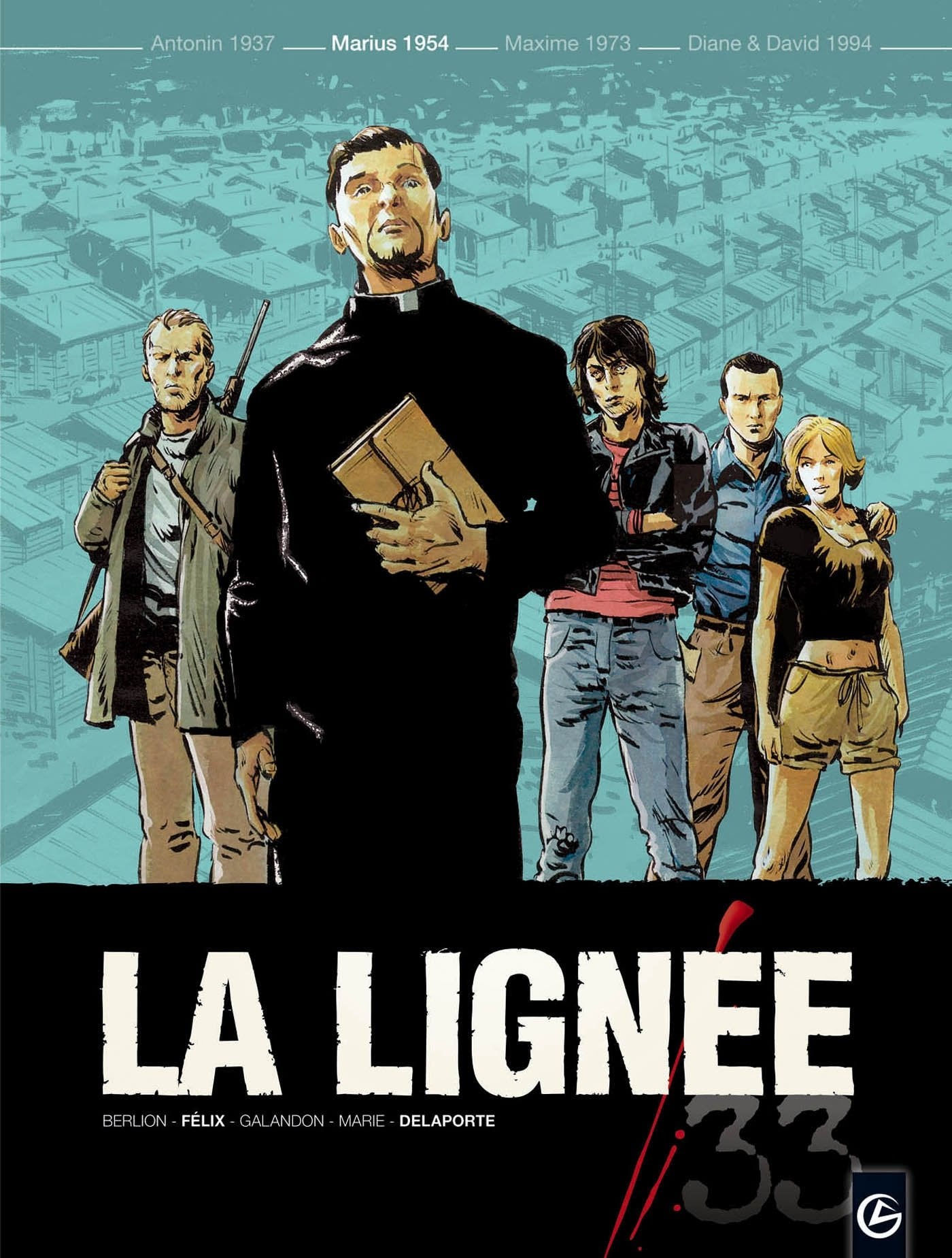 La Lignée - vol. 02/4: Marius 1954 9782818921326
