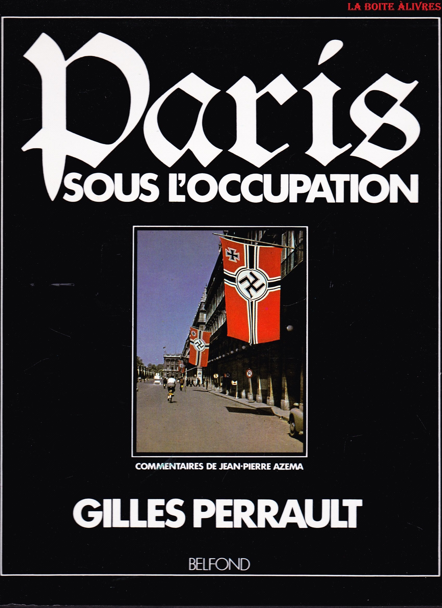 Paris sous l'occupation 9782714419941