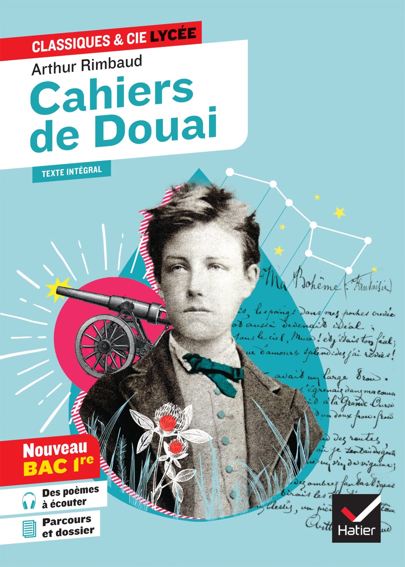 Cahiers de Douai (oeuvre au programme Bac de français 2025, 1re générale & techno): suivi du parcours « Émancipations créatrices » 9782401094420