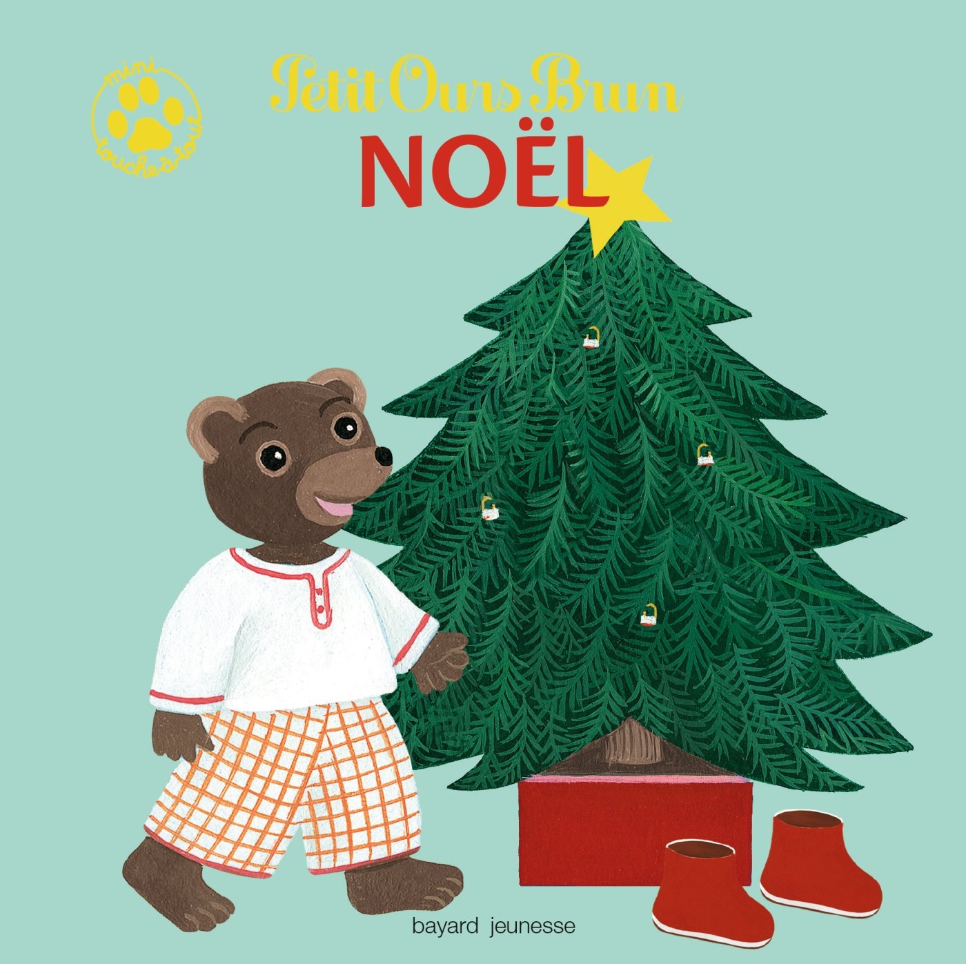 Petit Ours Brun mini touche-à-tout - Noël 9782747040013