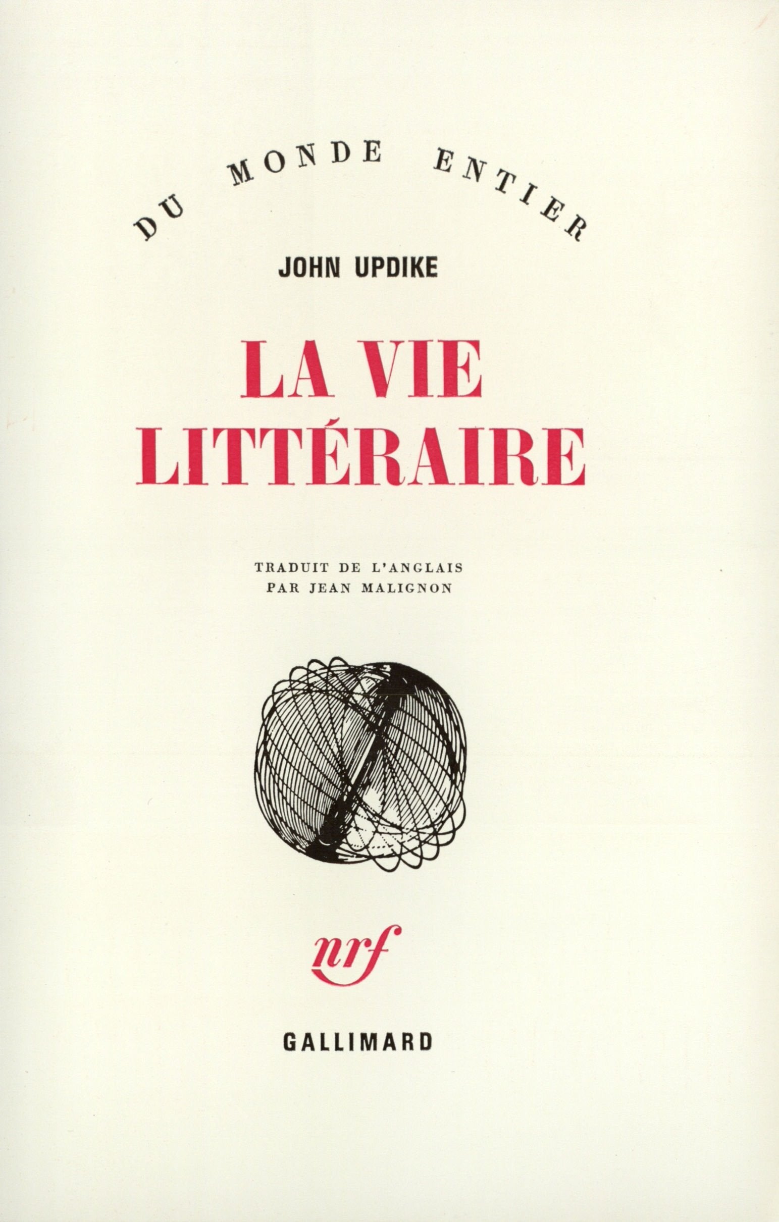 La Vie littéraire 9782070287765