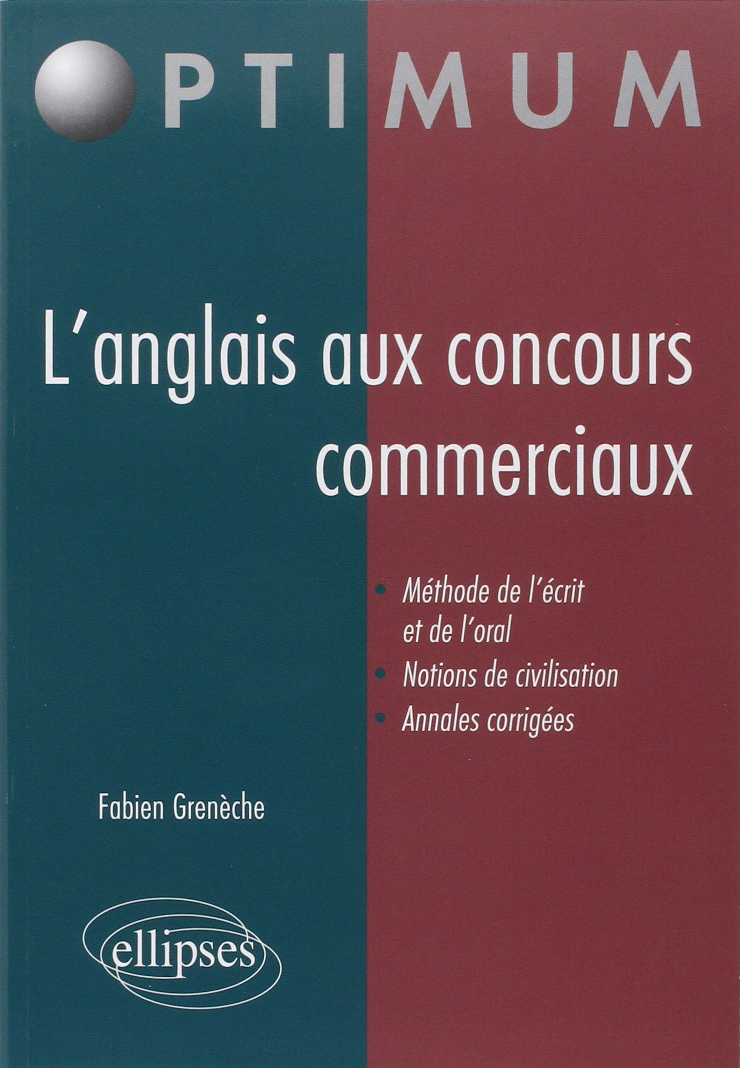 L'anglais aux concours commerciaux 9782729856885
