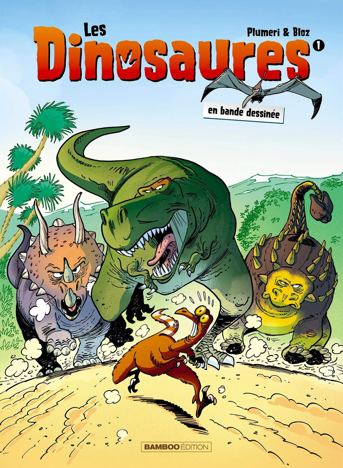 Les Dinosaures en BD - tome 01 9782818940679