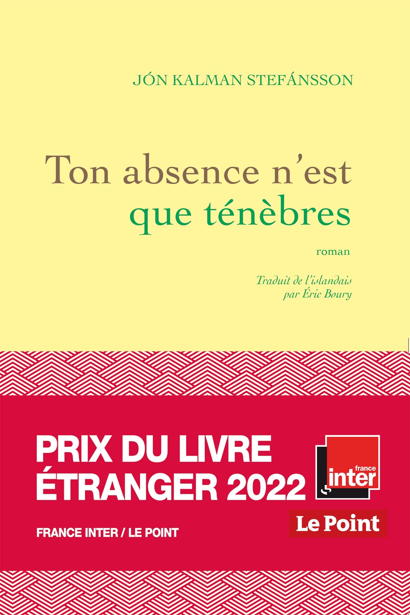 Ton absence n'est que ténèbres 9782246827993
